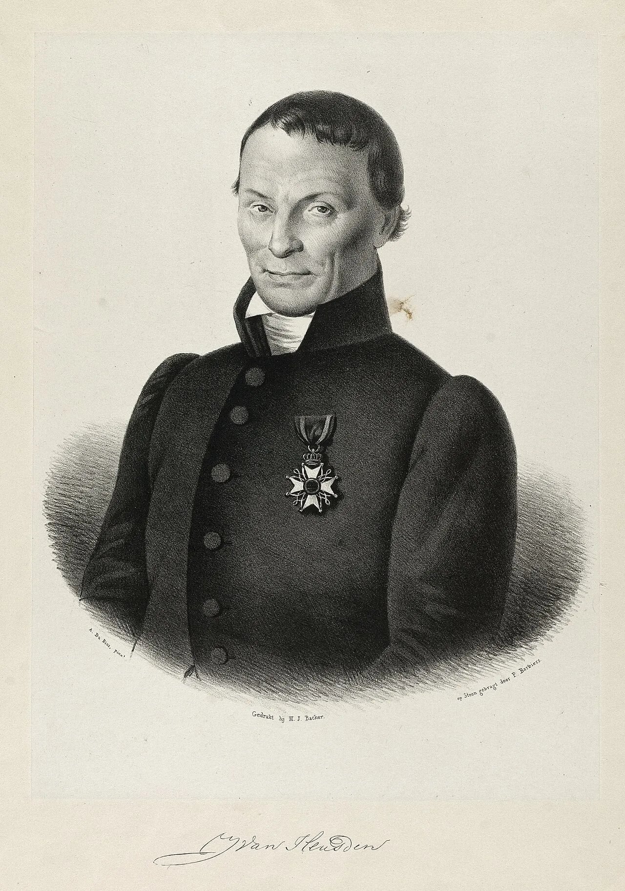 Portrait of Jacob van Heusden (1757–1841) – memorial page
