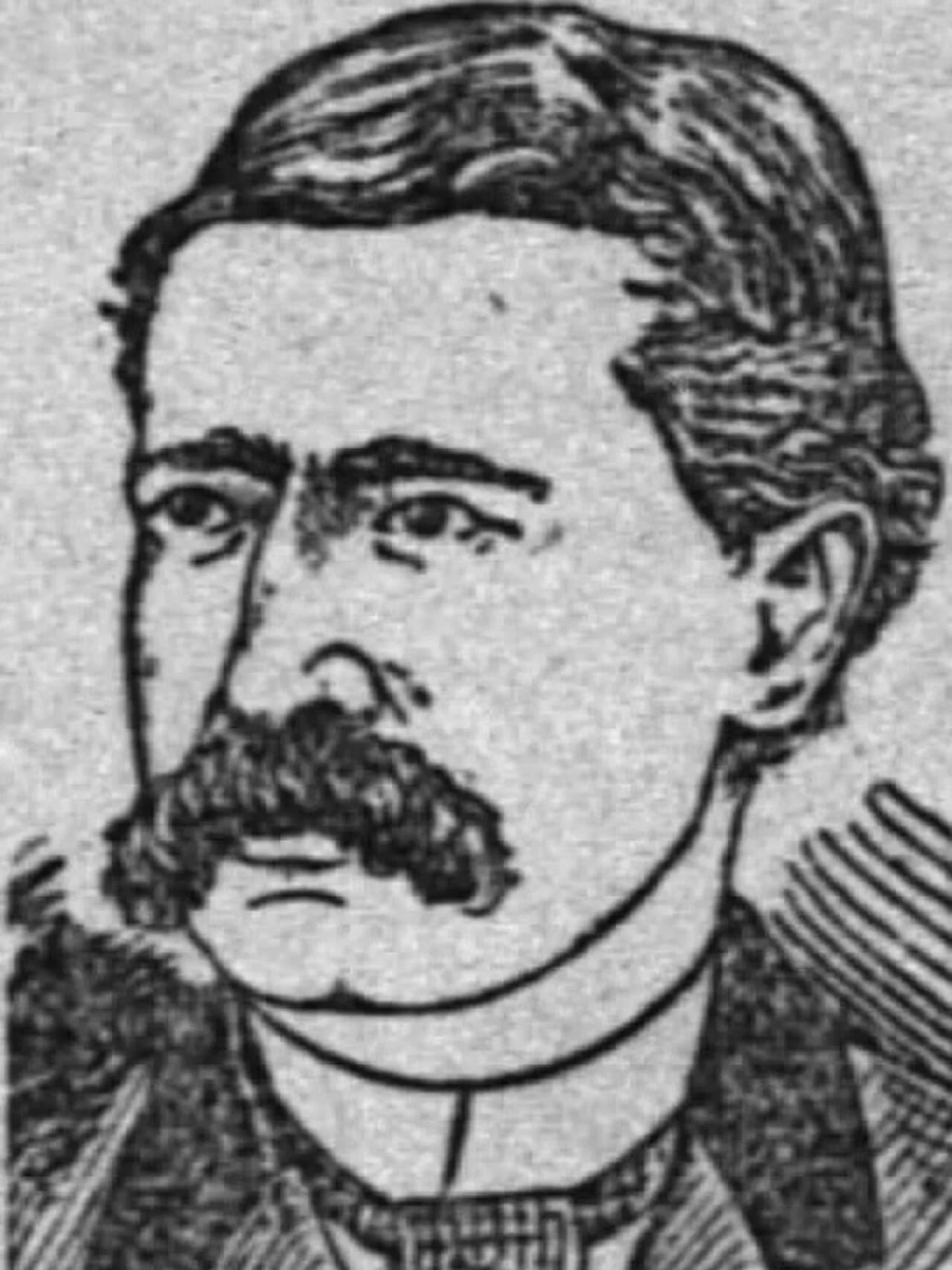 Porträt von Wiley Scribner (1840–1889) – Gedenkseite