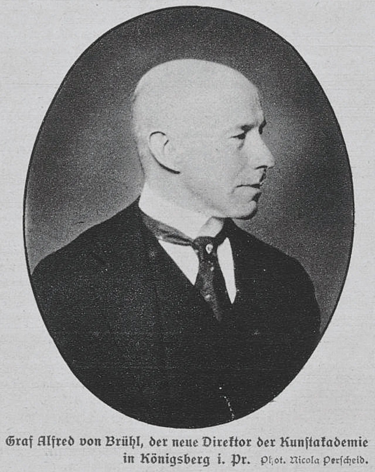 Porträt von Alfred von Brühl (1862–1922) – Gedenkseite