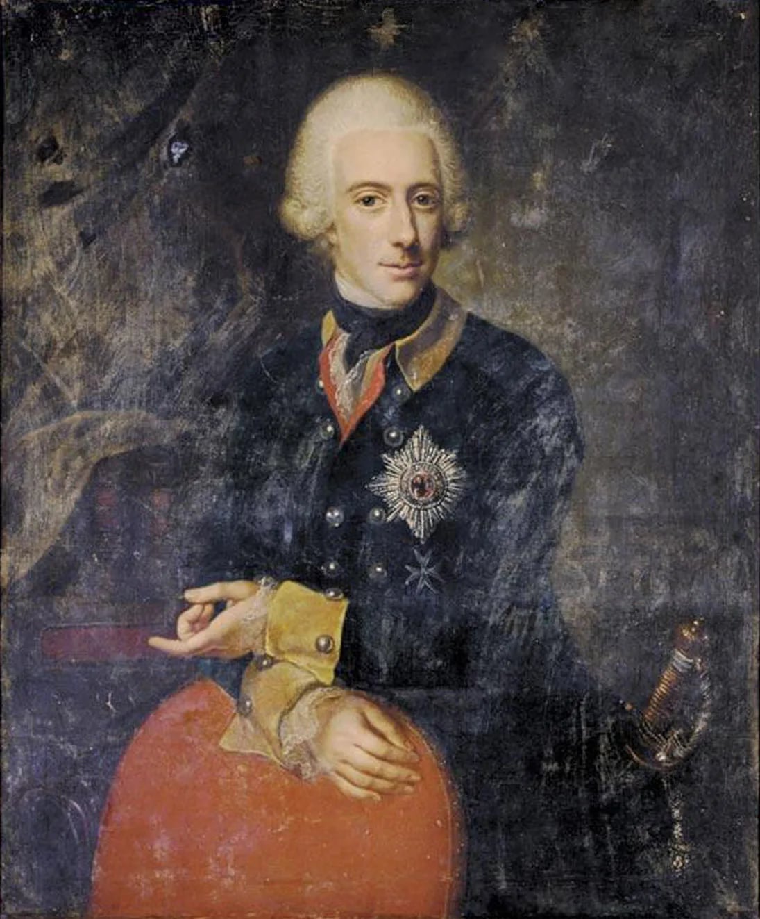 Portrait of Wilhelm Adolf von Braunschweig-Wolfenbüttel (1745–1770) – memorial page