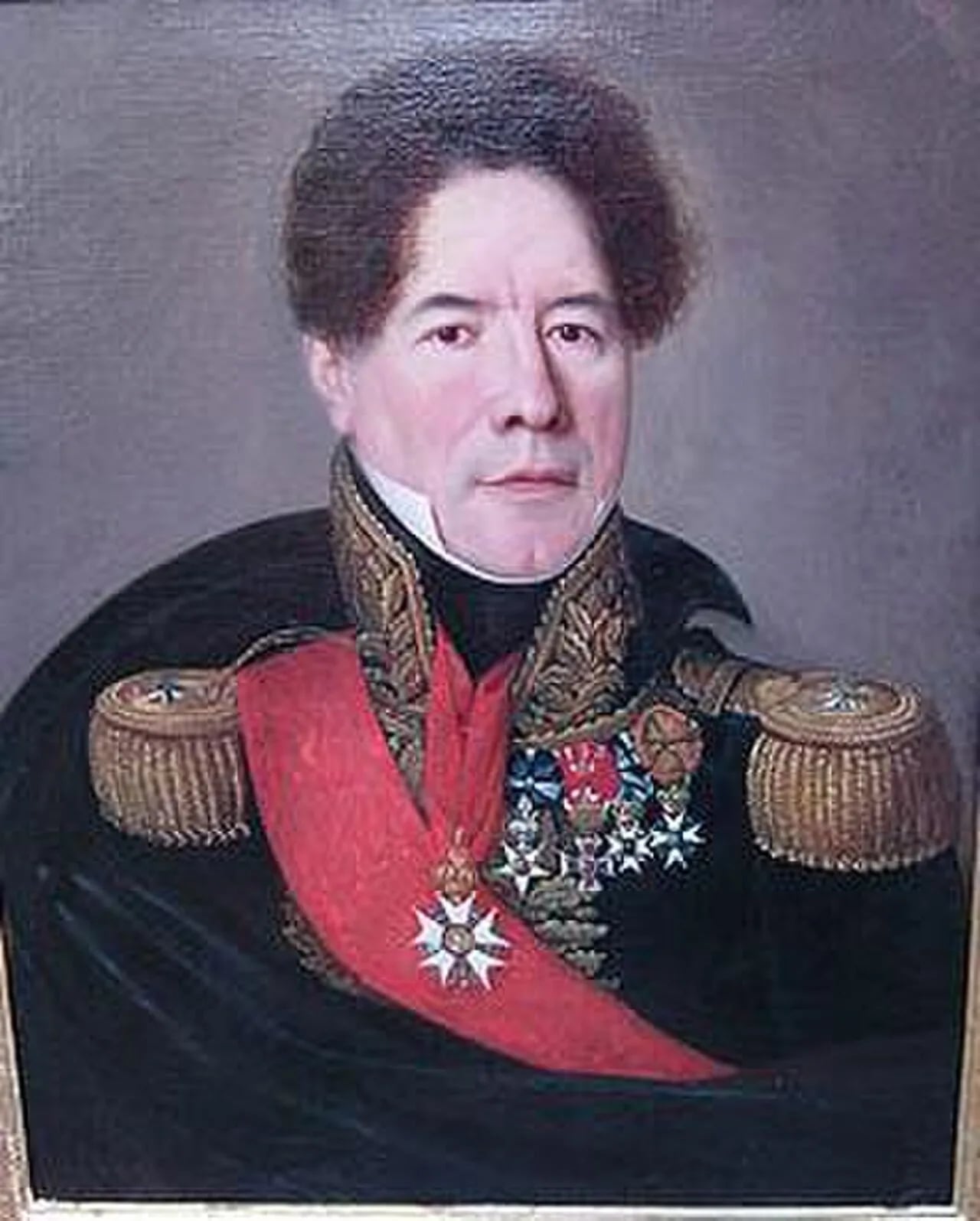 Porträt von Louis-Joseph Nompar de Caumont (1768–1838) – Gedenkseite