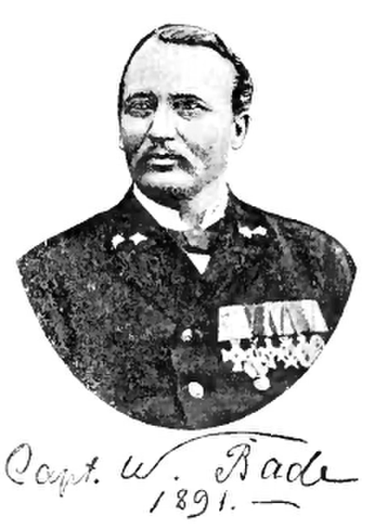 Portrait of Wilhelm Bade (1843–1903) – memorial page