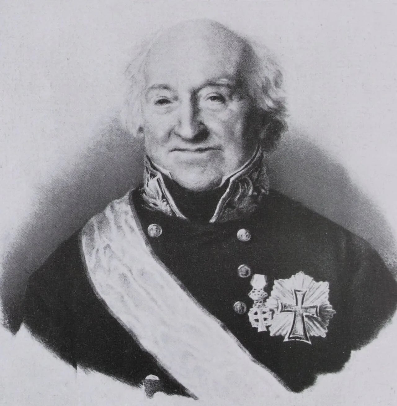 Porträt von Wilhelm Benedict von Schirach (1779–1866) – Gedenkseite
