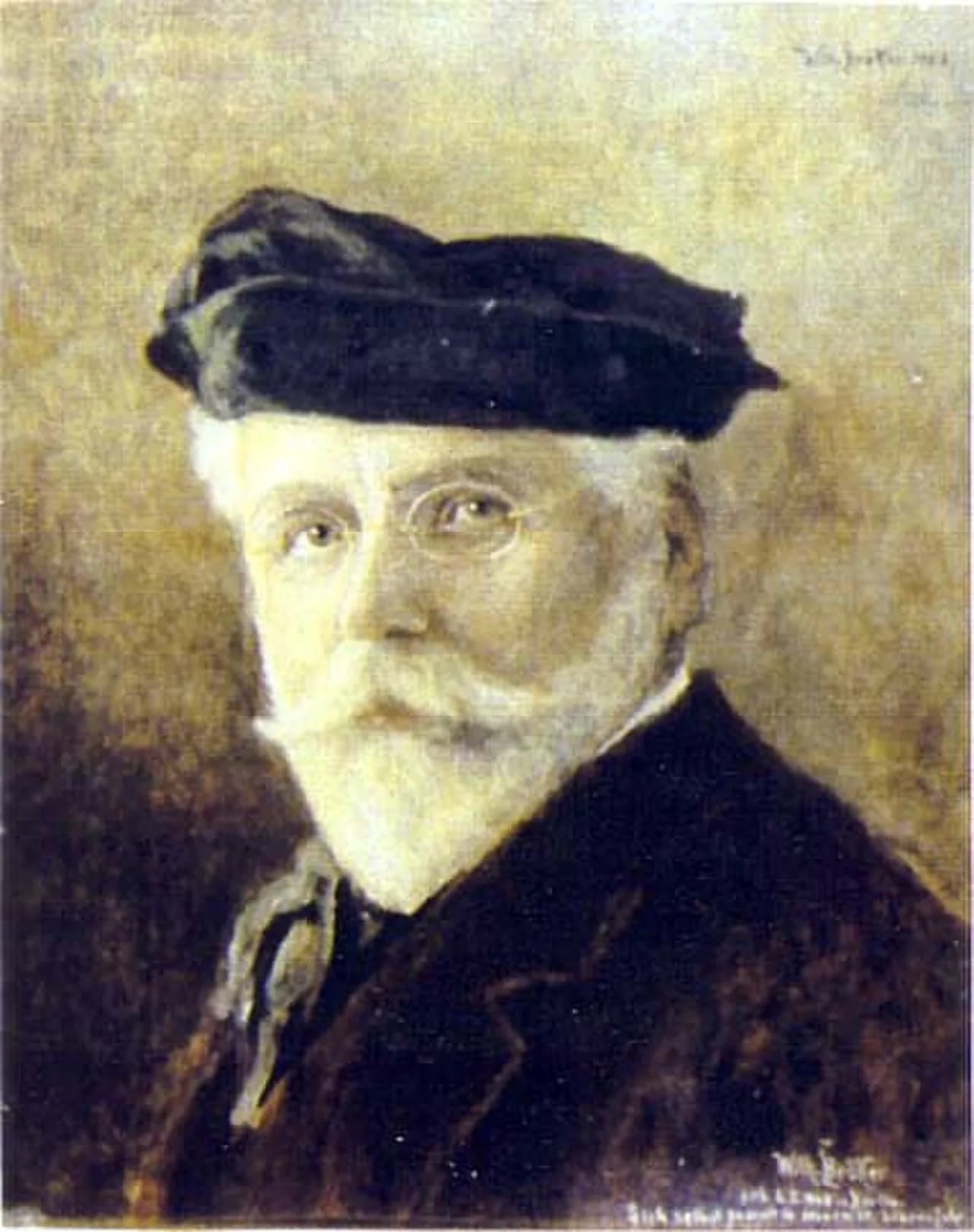 Portrait of Wilhelm Bröker (1848–1933) – memorial page