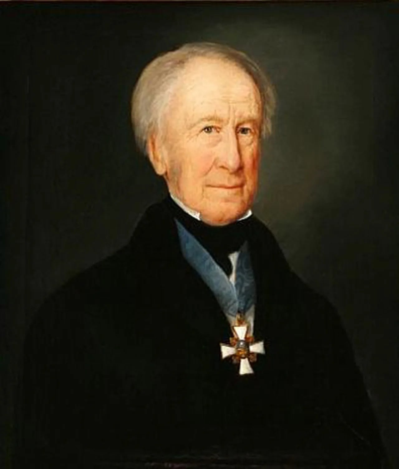 Porträt von Wilhelm Carl Ferdinand von Ahlefeldt (1769–1852) – Gedenkseite