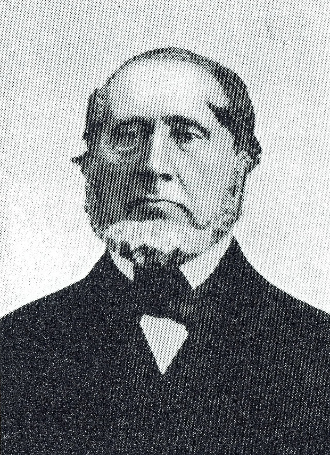 Porträt von Wilhelm Friedrich Groos (1801–1874) – Gedenkseite