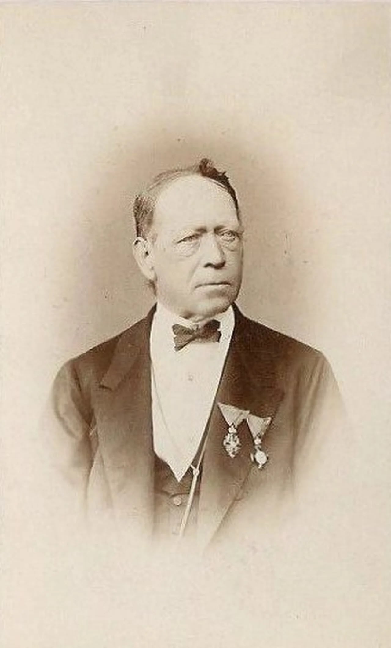 Porträt von Wilhelm Kralik von Meyrswalden (1807–1877) – Gedenkseite