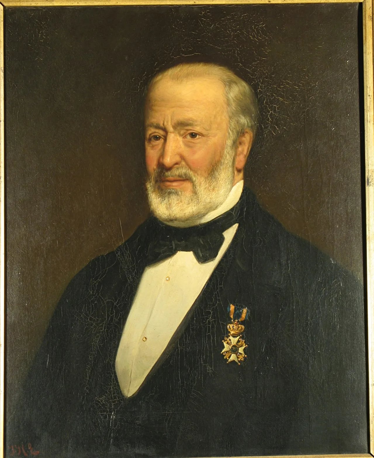Porträt von Lucas Oldenhuis Gratama (1815–1887) – Gedenkseite