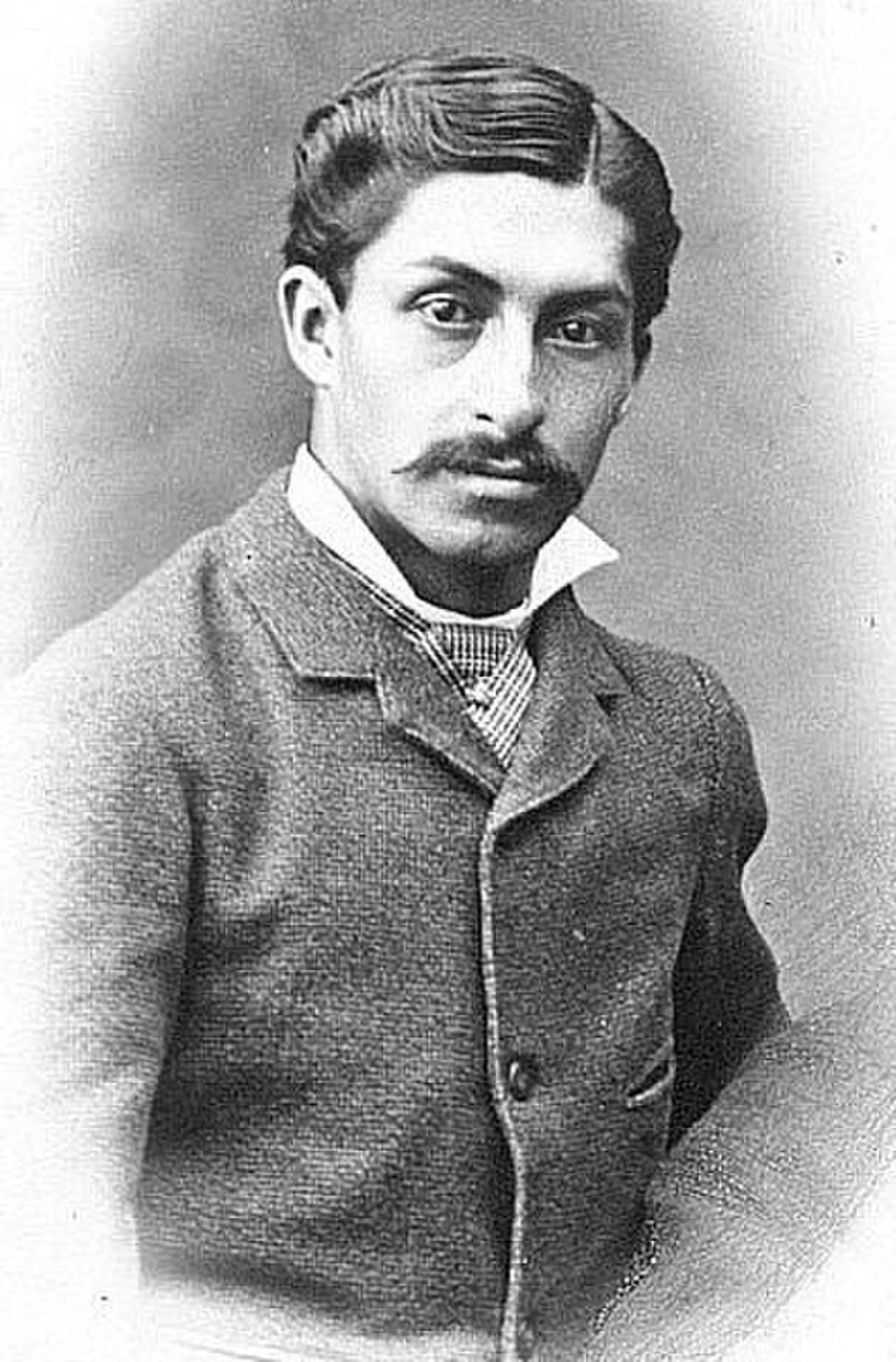 Porträt von Daniel Alcides Carrión (1857–1885) – Gedenkseite