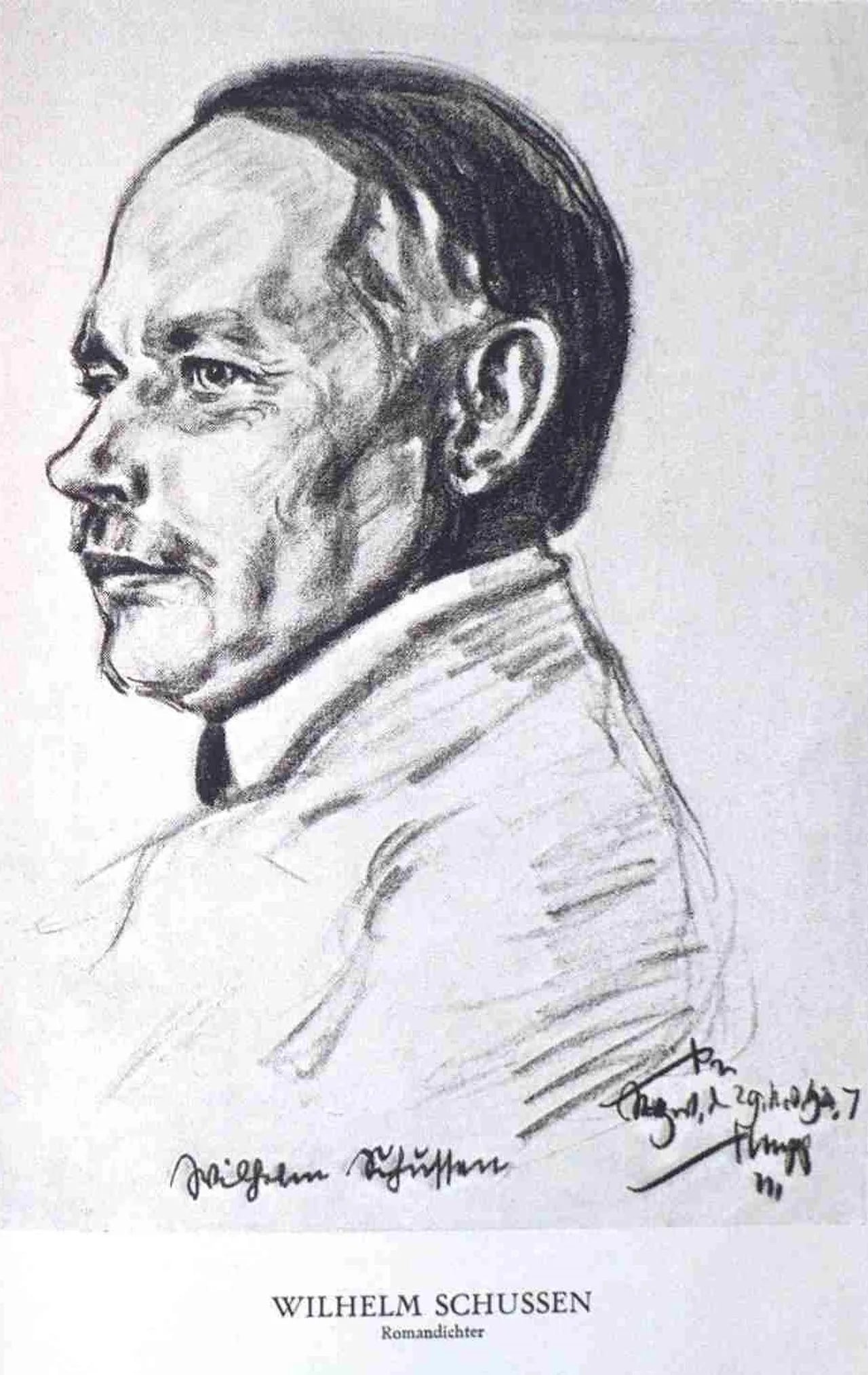 Porträt von Wilhelm Schussen (1874–1956) – Gedenkseite