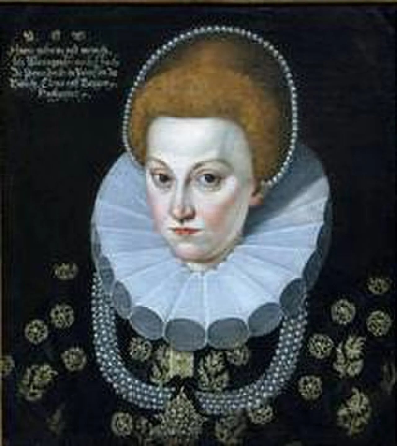 Porträt von Herzogin Anna I, Herzogin von Preußen (1576–1625) – Gedenkseite
