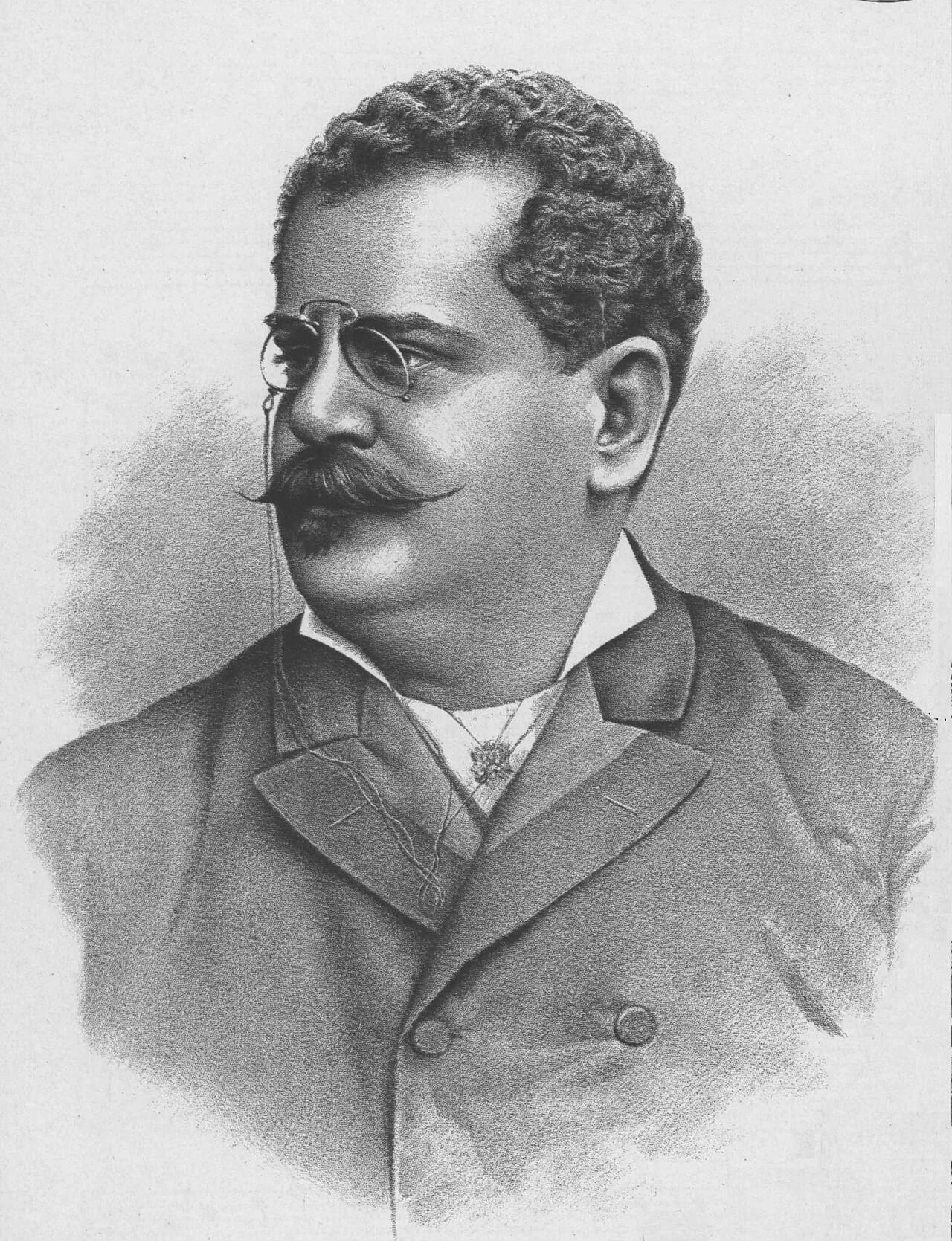Porträt von Wilhelm Wiesberg (1850–1896) – Gedenkseite