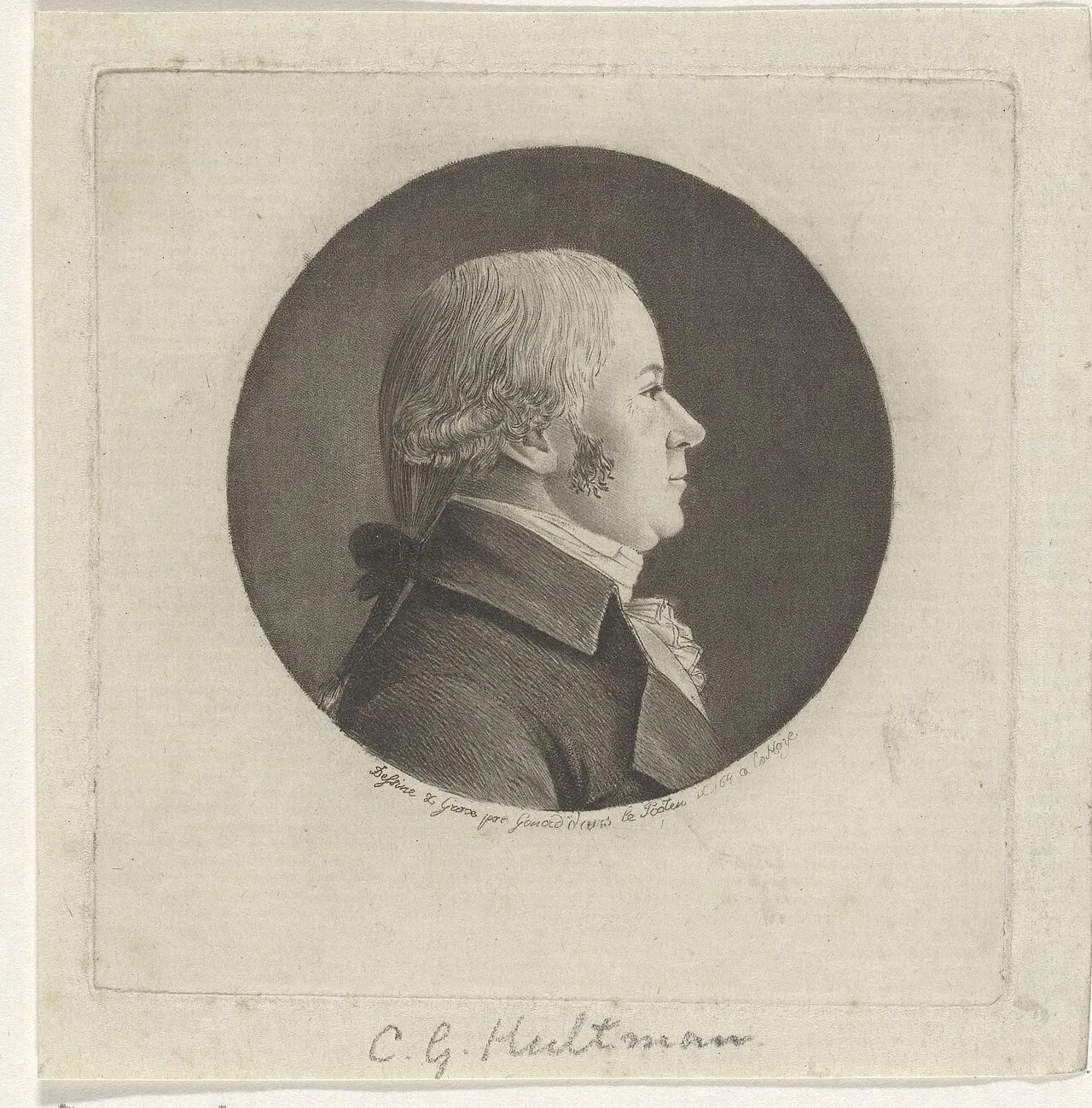 Portrait of Carel Gerard Hultman (1752–1820) – memorial page