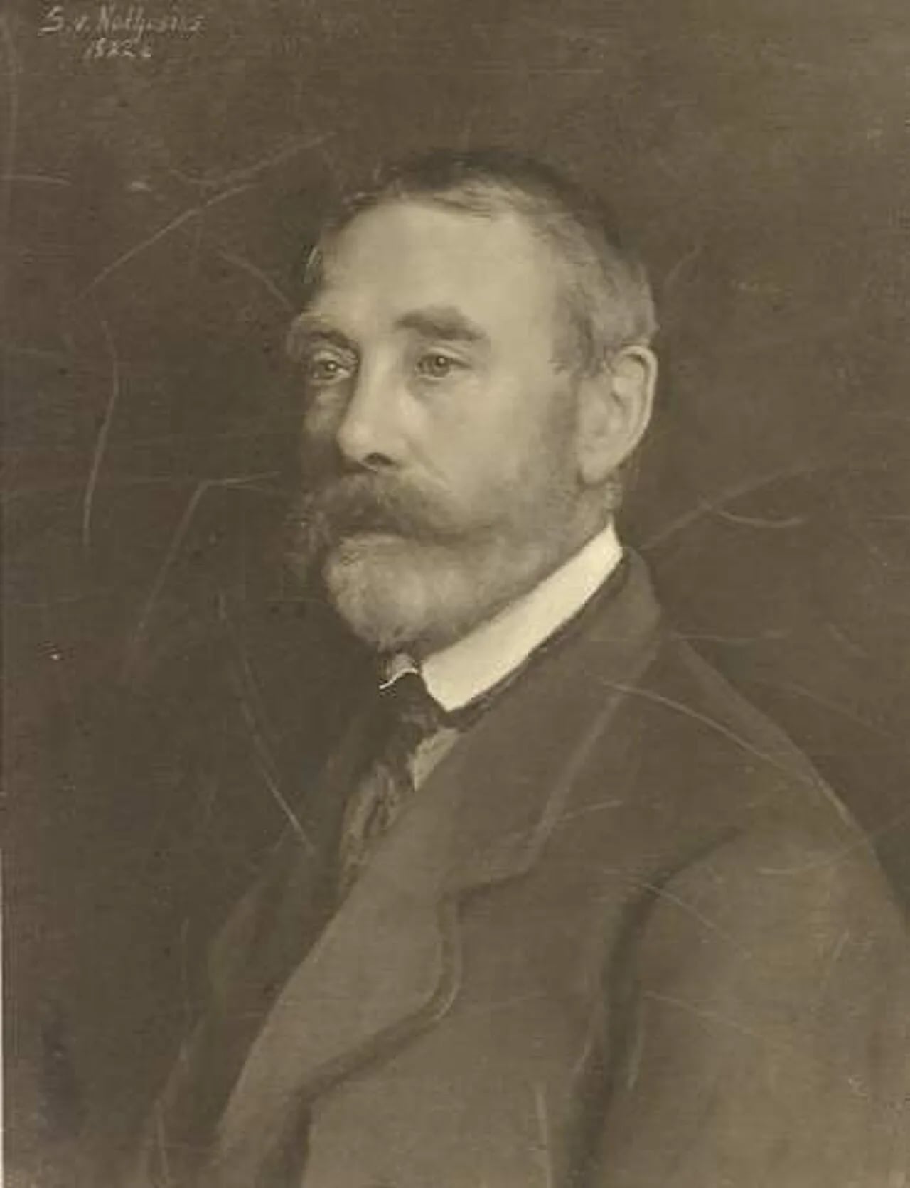 Portrait of Wilhelm von Nathusius (1821–1899) – memorial page