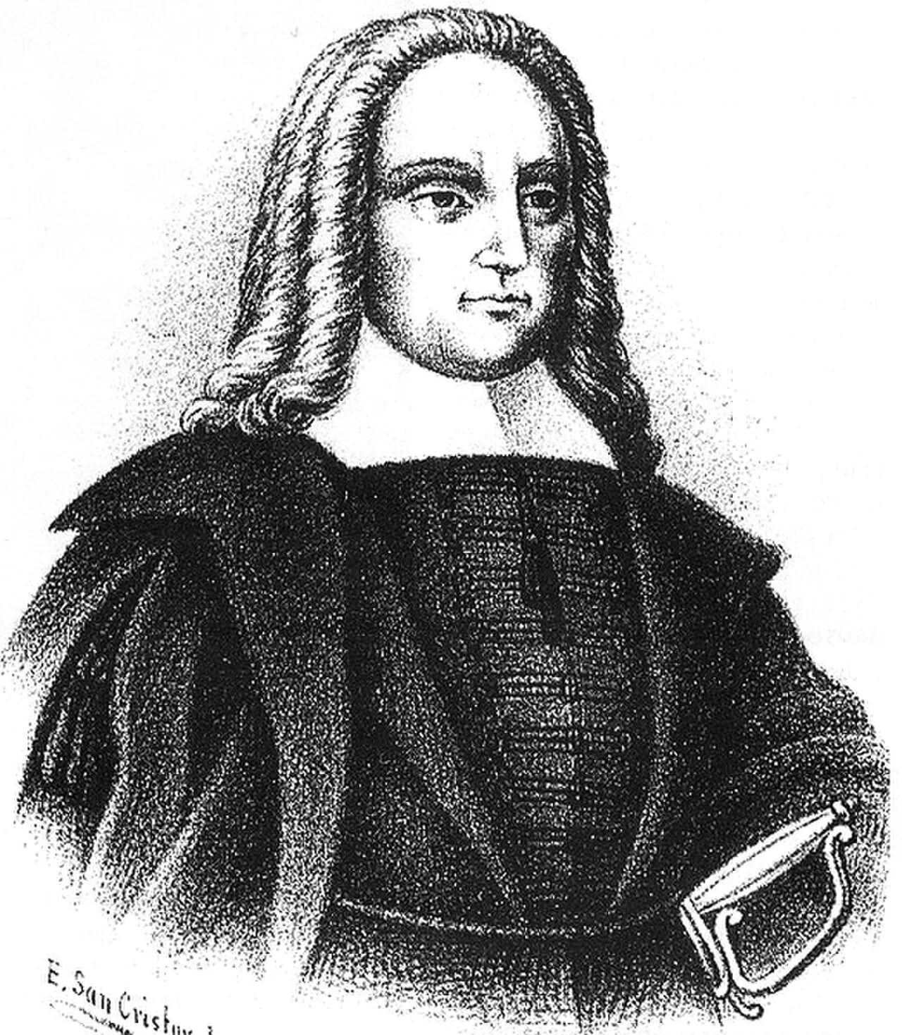 Porträt von Carmine Nicolao Caracciolo (1671–1726) – Gedenkseite
