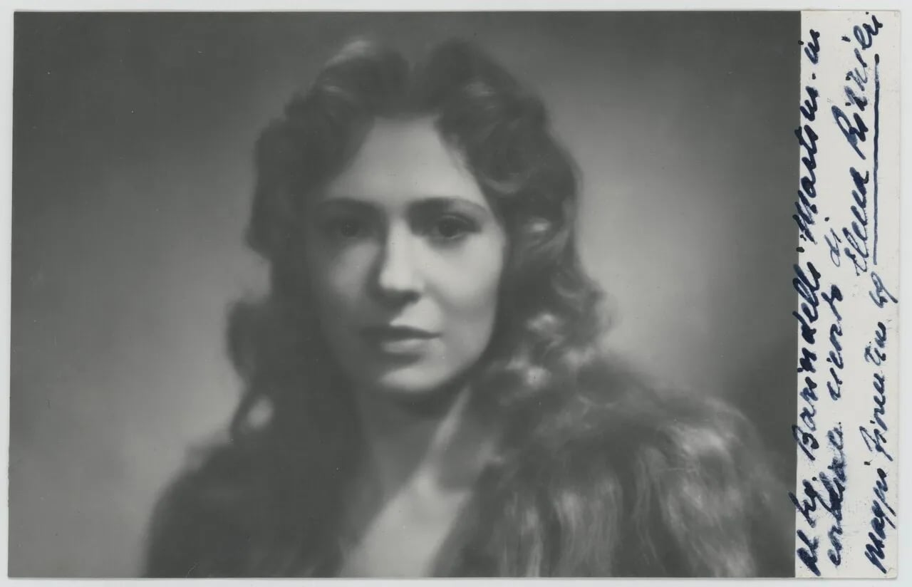 Portrait of Elena Rizzieri (1922–2016) – memorial page