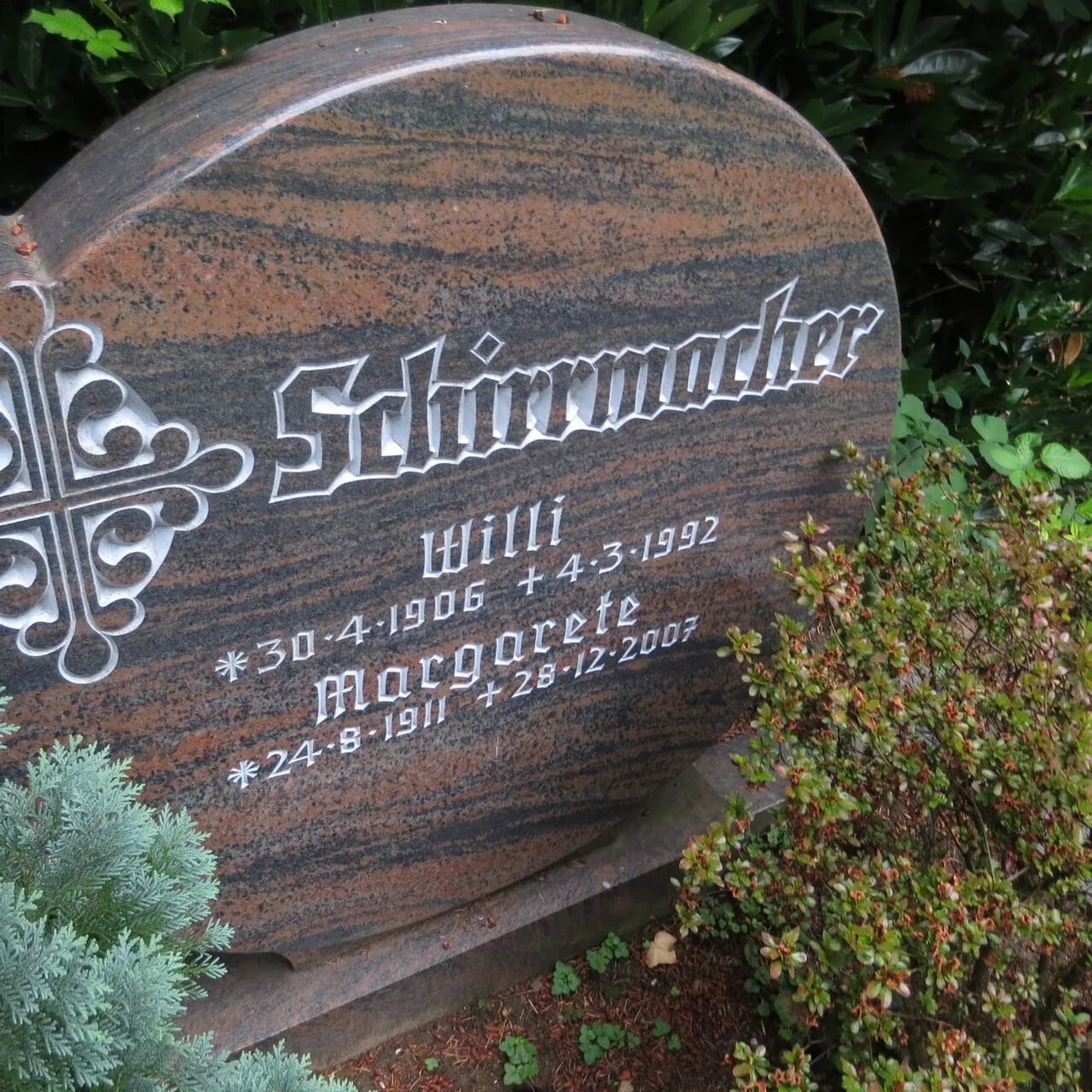 Porträt von Willi Schirrmacher (1906–1992) – Gedenkseite