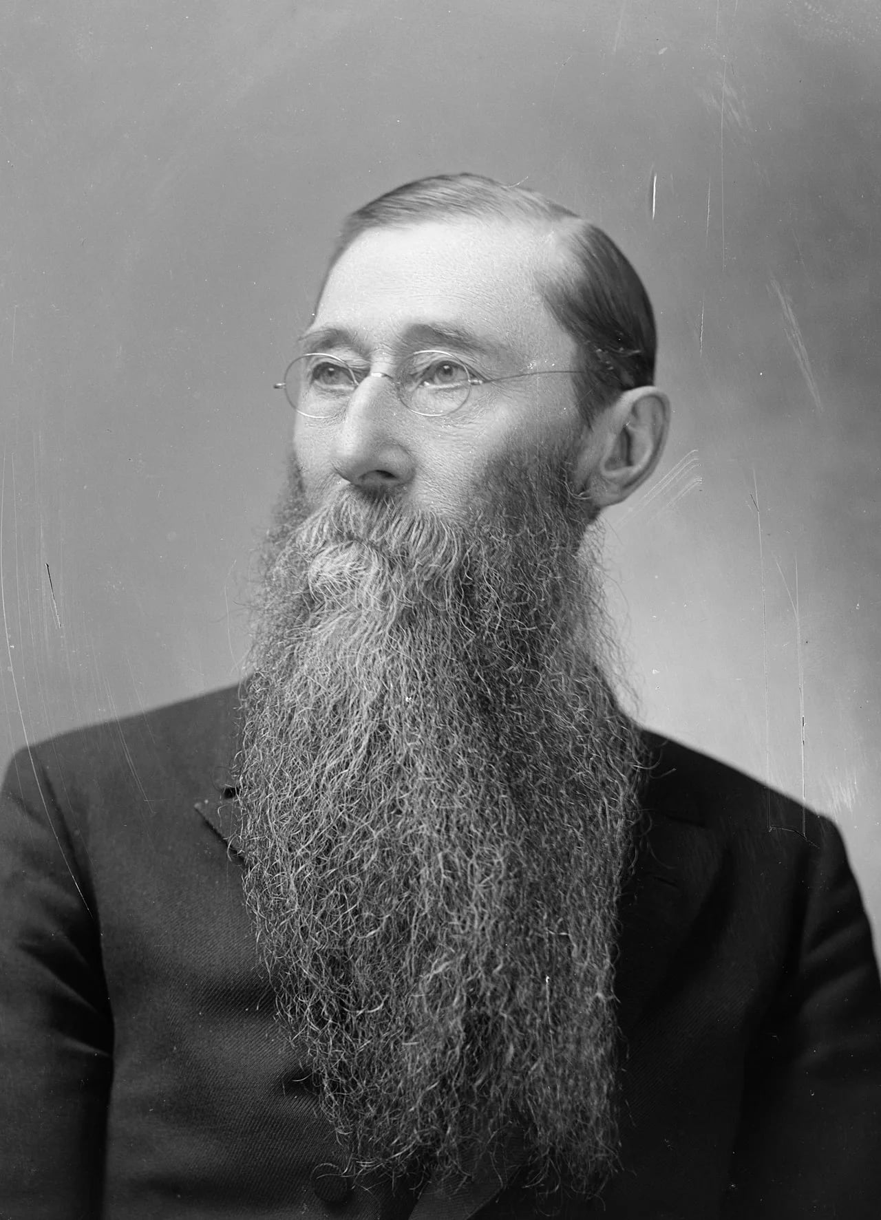 Porträt von William A. Peffer (1831–1912) – Gedenkseite