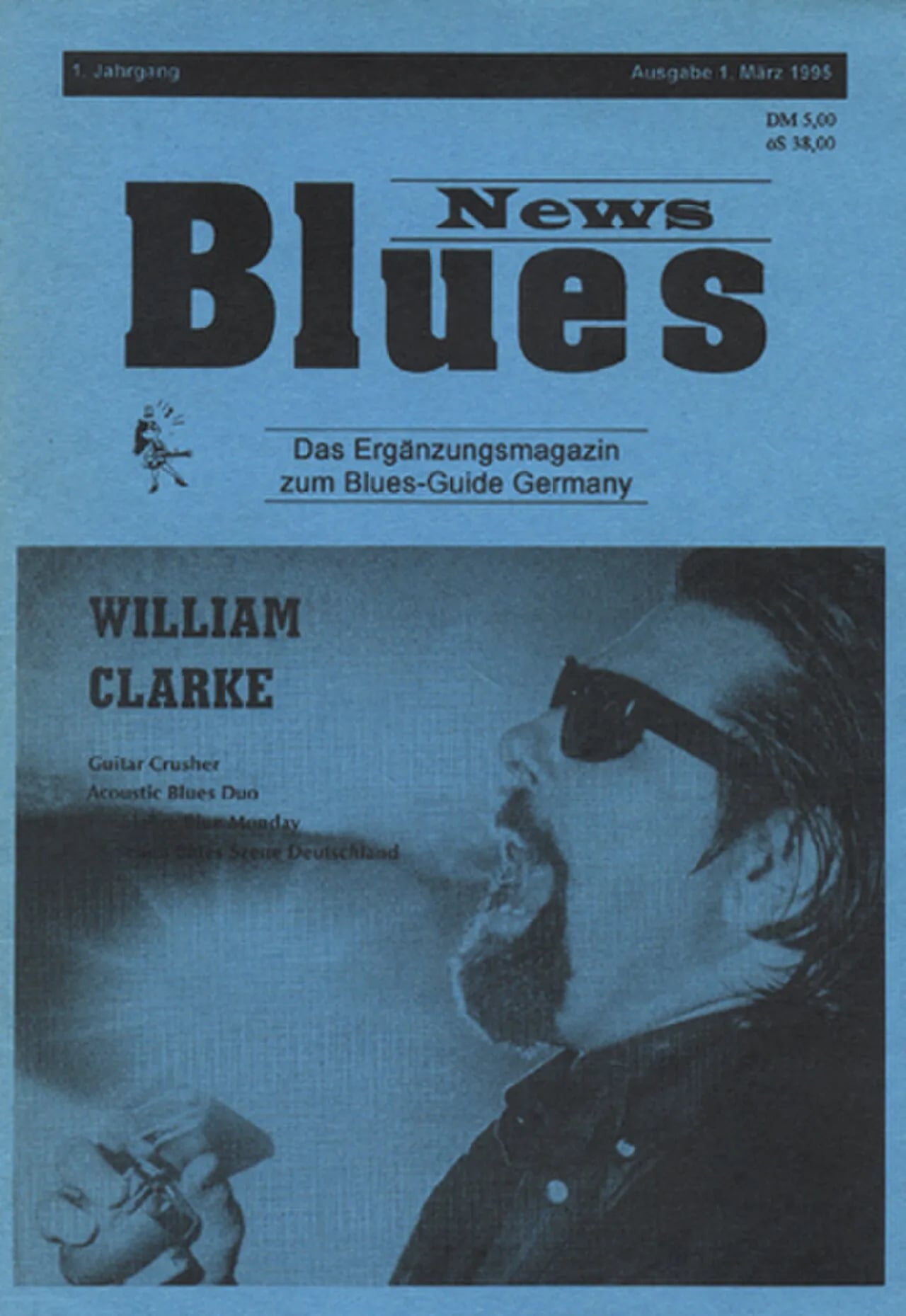Porträt von William Clarke (1951–1996) – Gedenkseite