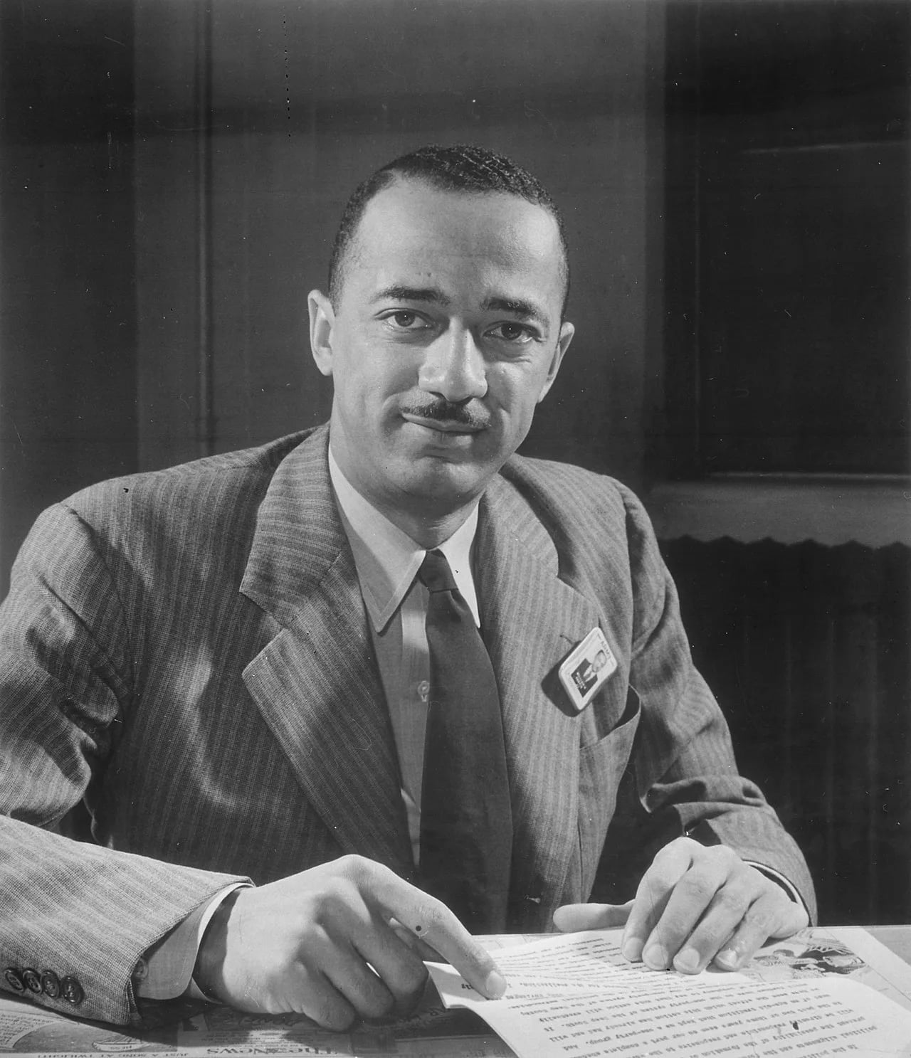 Portrait of William H. Hastie (1904–1976) – memorial page