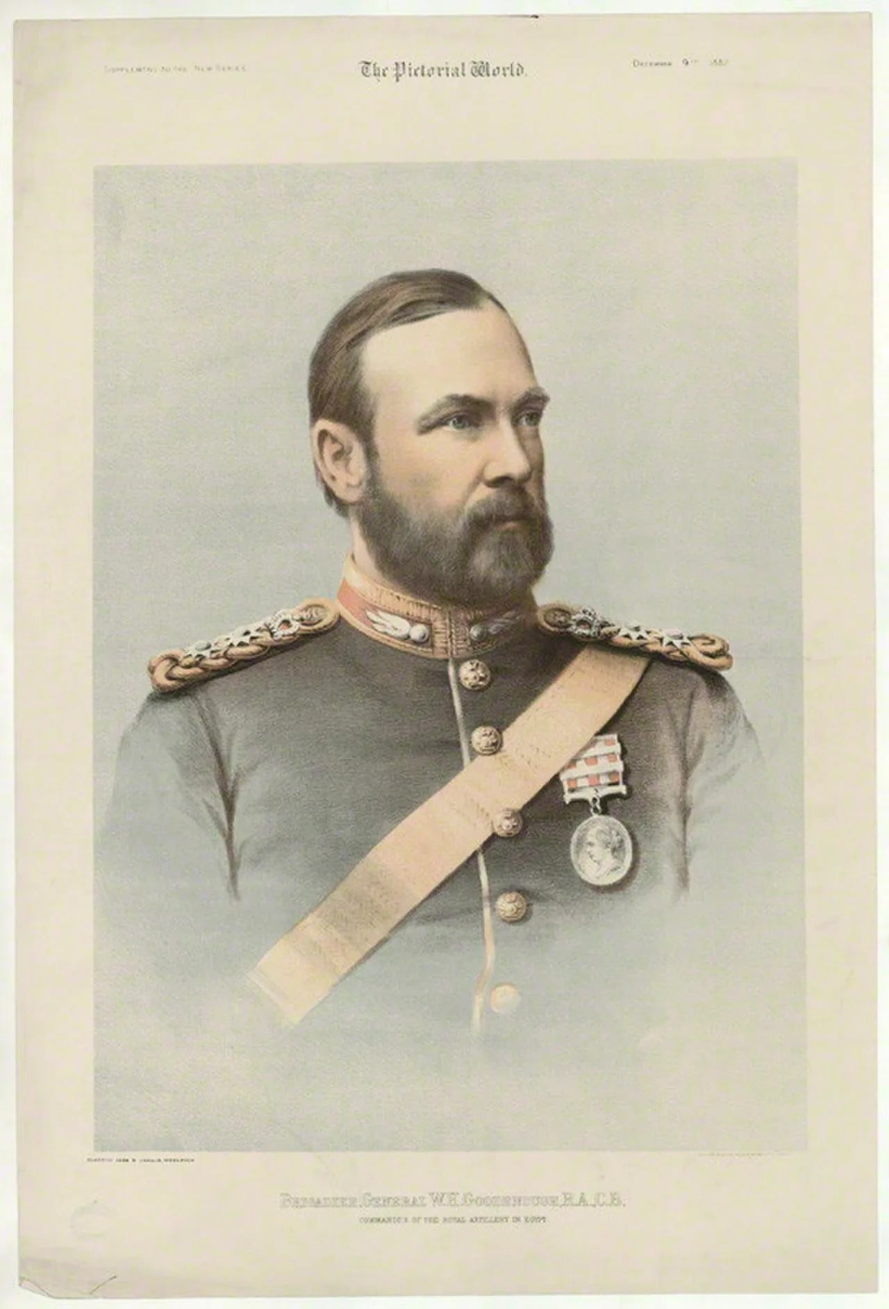 Porträt von William Howley Goodenough (1833–1898) – Gedenkseite