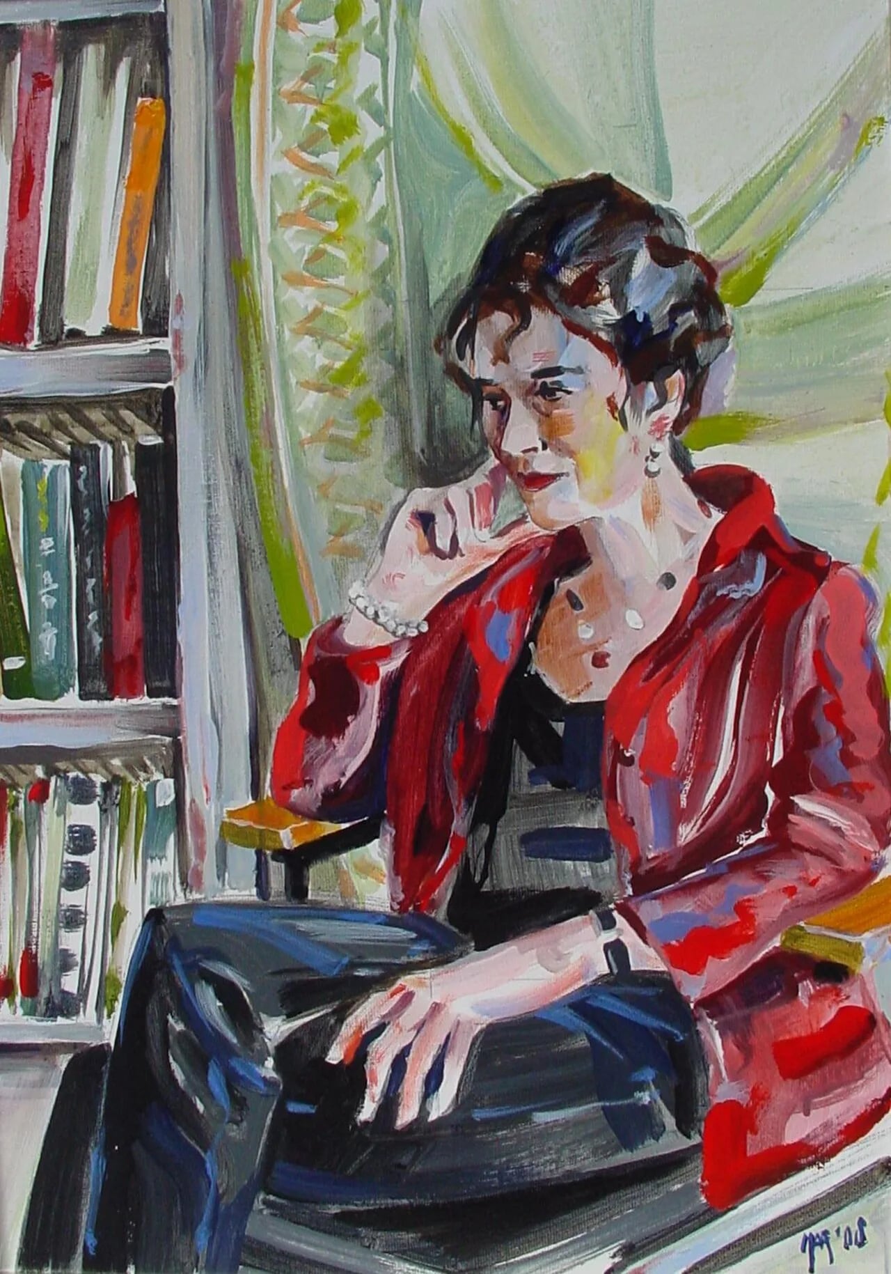 Portrait of Rascha Peper (1949–2013) – memorial page