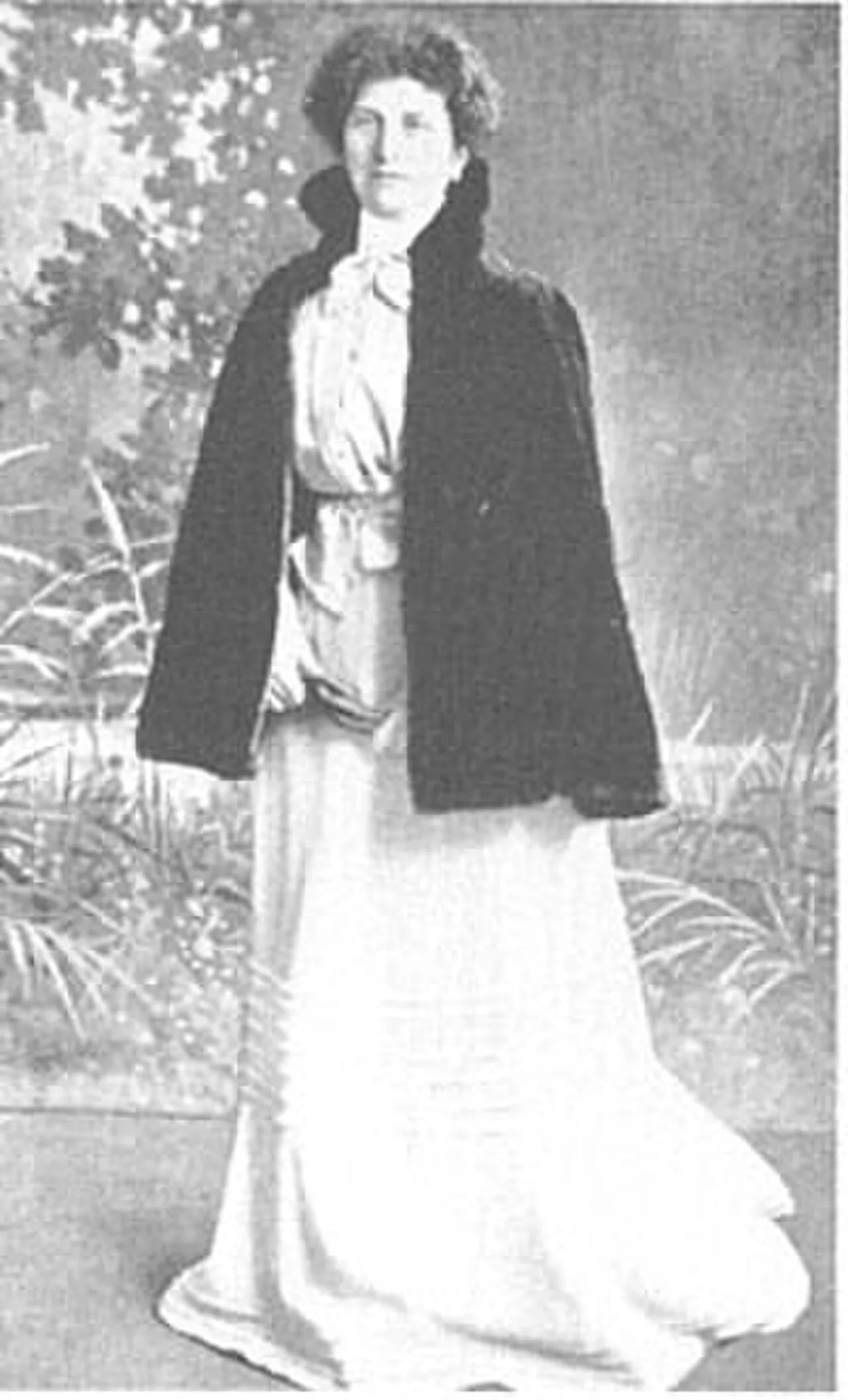 Porträt von Catharina Anna Maria de Savornin Lohman (1868–1930) – Gedenkseite