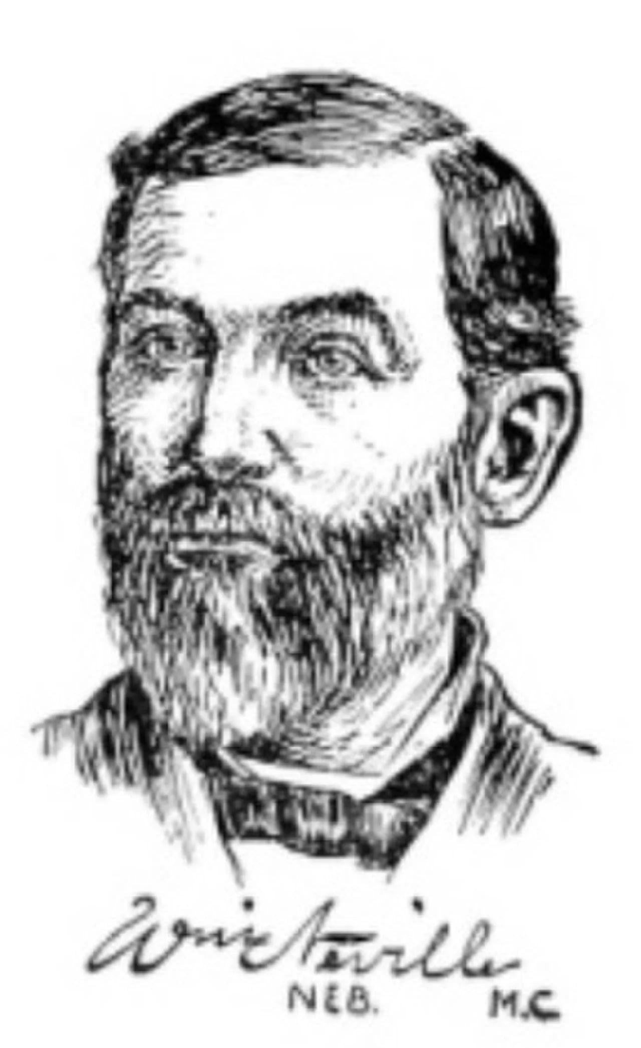 Porträt von William Neville (1843–1909) – Gedenkseite