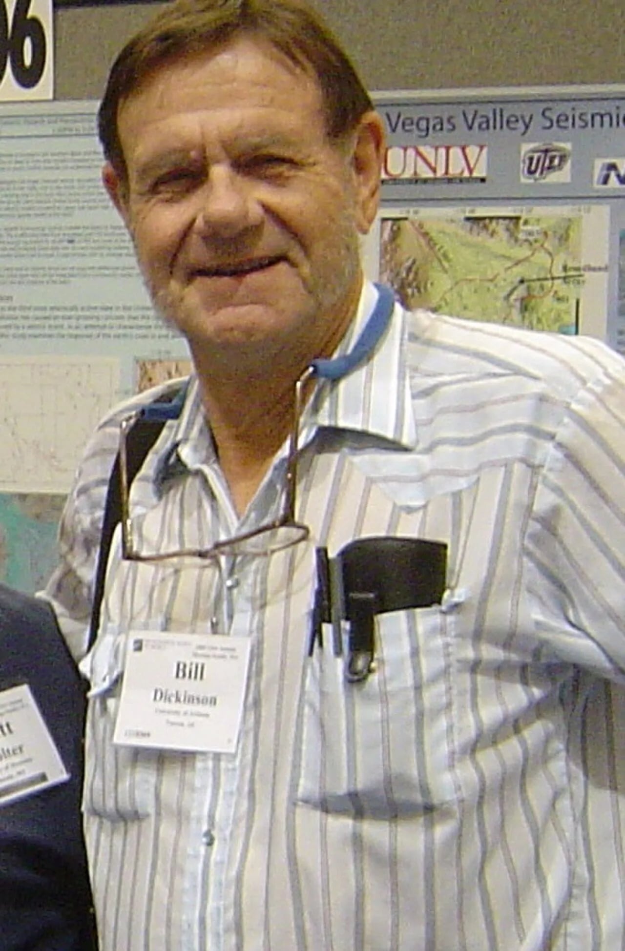 Portrait of William R. Dickinson (1931–2015) – memorial page