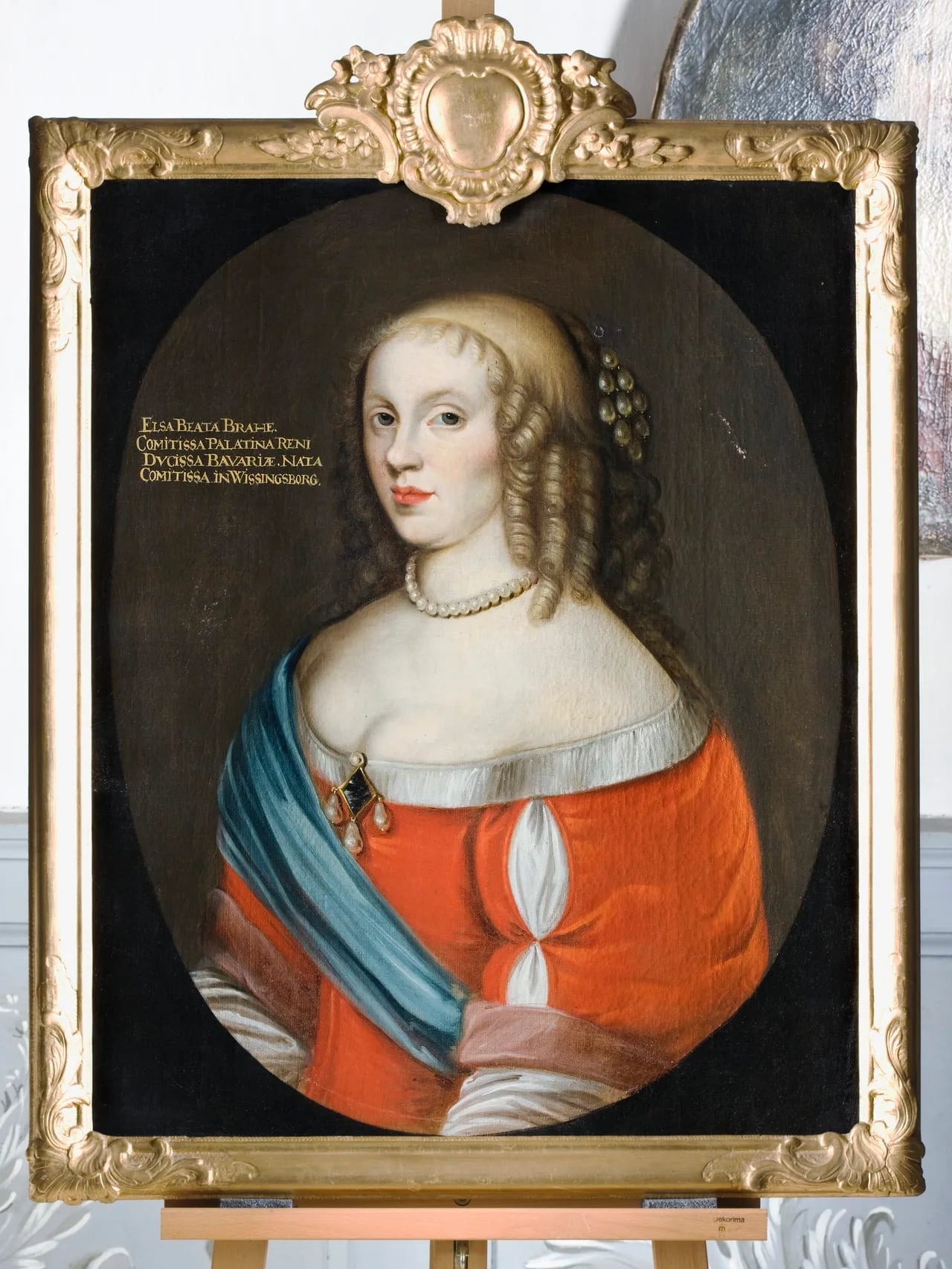 Porträt von Elsa Beata Brahe (1629–1653) – Gedenkseite