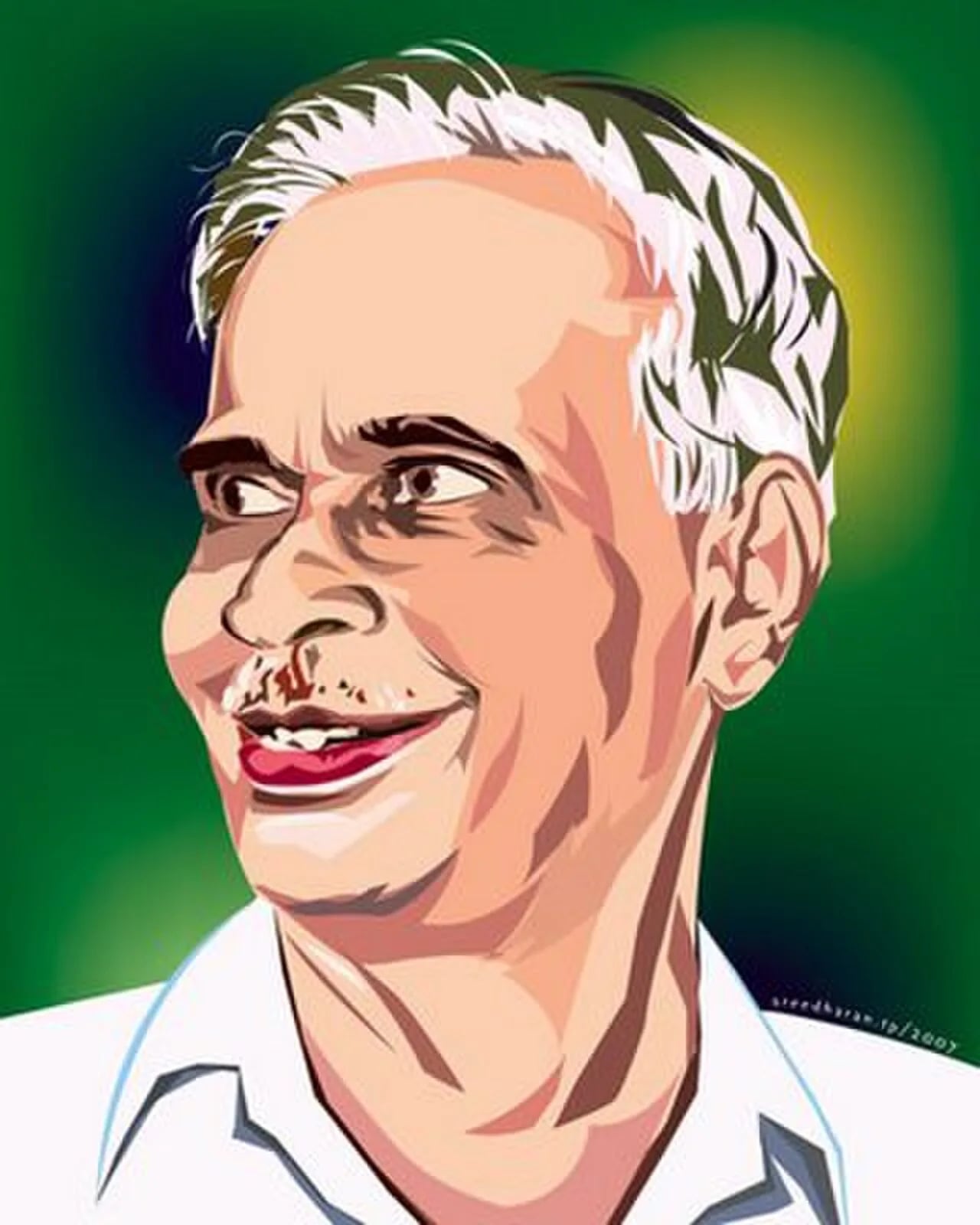 Porträt von Vyloppilli Sreedhara Menon (1911–1985) – Gedenkseite