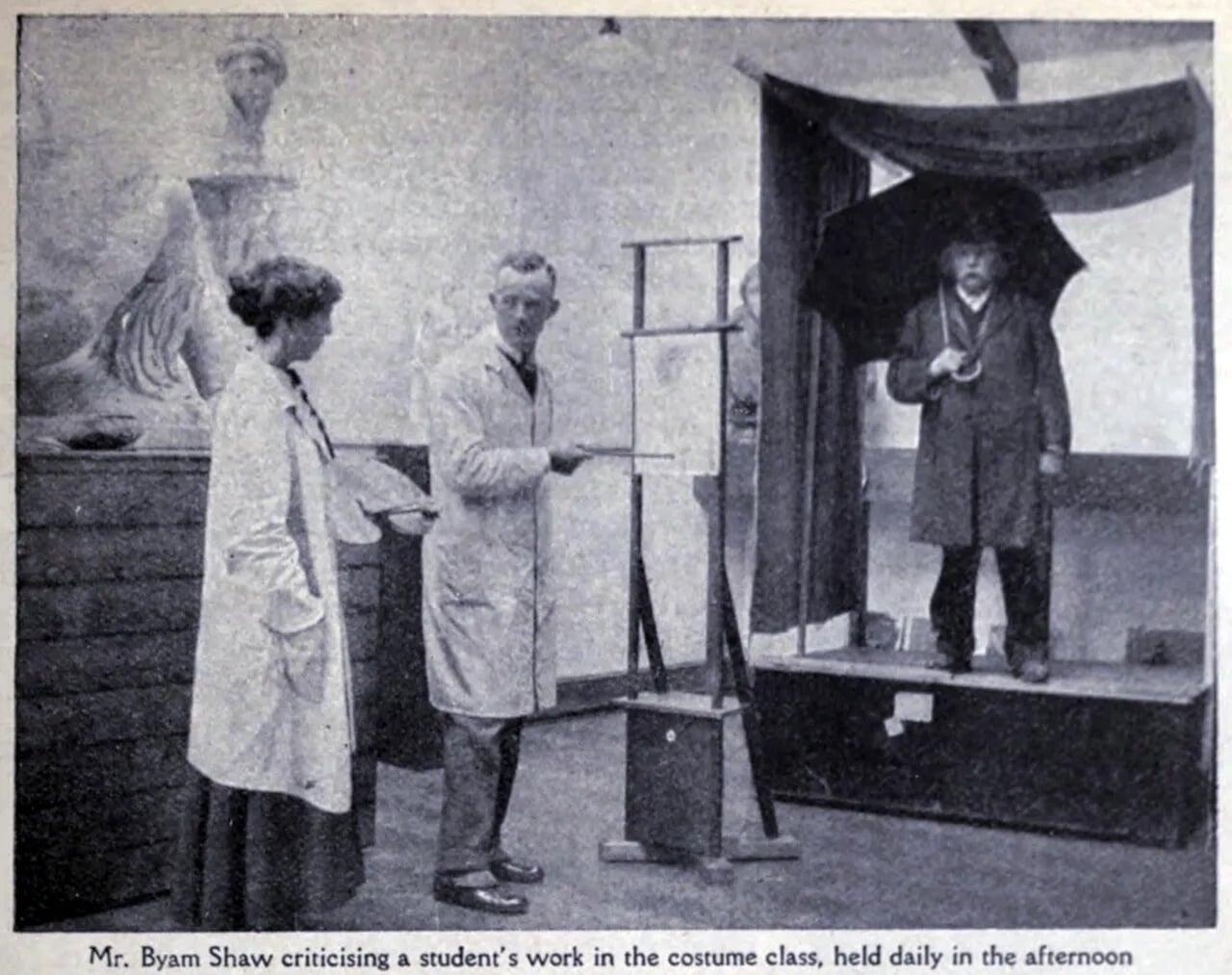 Portrait of Byam Shaw (1872–1919) – memorial page