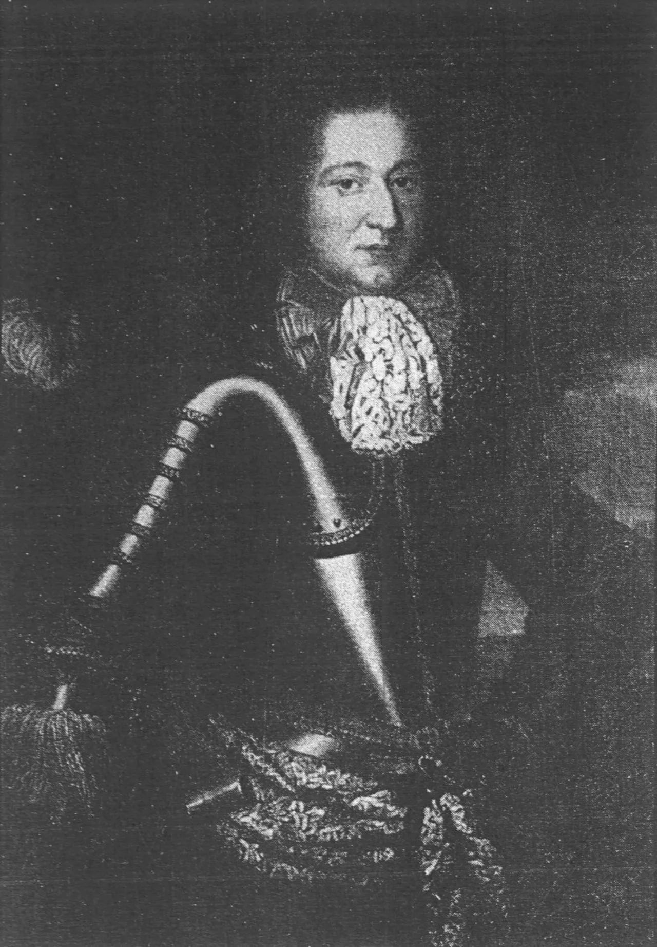 Porträt von Wolfgang Christoph Truchsess von Waldburg (1643–1688) – Gedenkseite