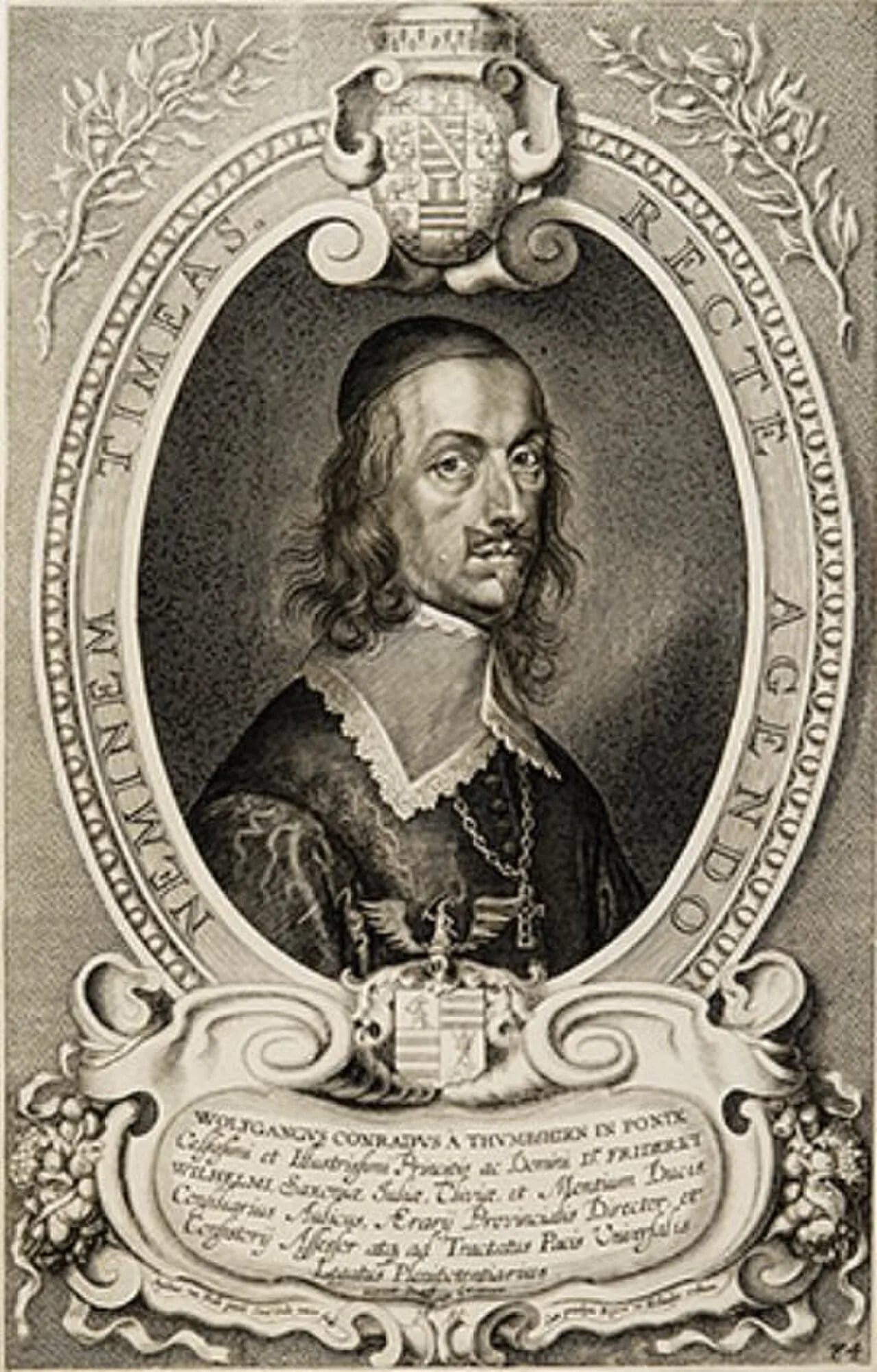 Portrait of Wolfgang Conrad von Thumbshirn (1604–1667) – memorial page