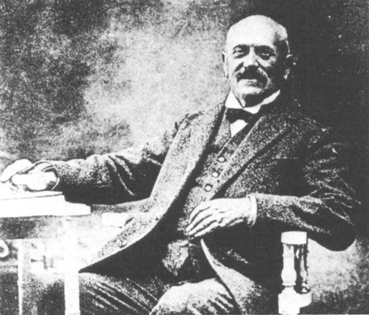 Porträt von Georges Vacher de Lapouge (1854–1936) – Gedenkseite