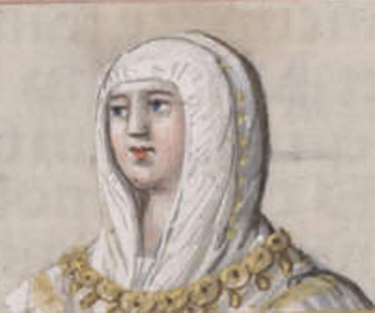 Porträt von Leonor de Guzman (1310–1351) – Gedenkseite