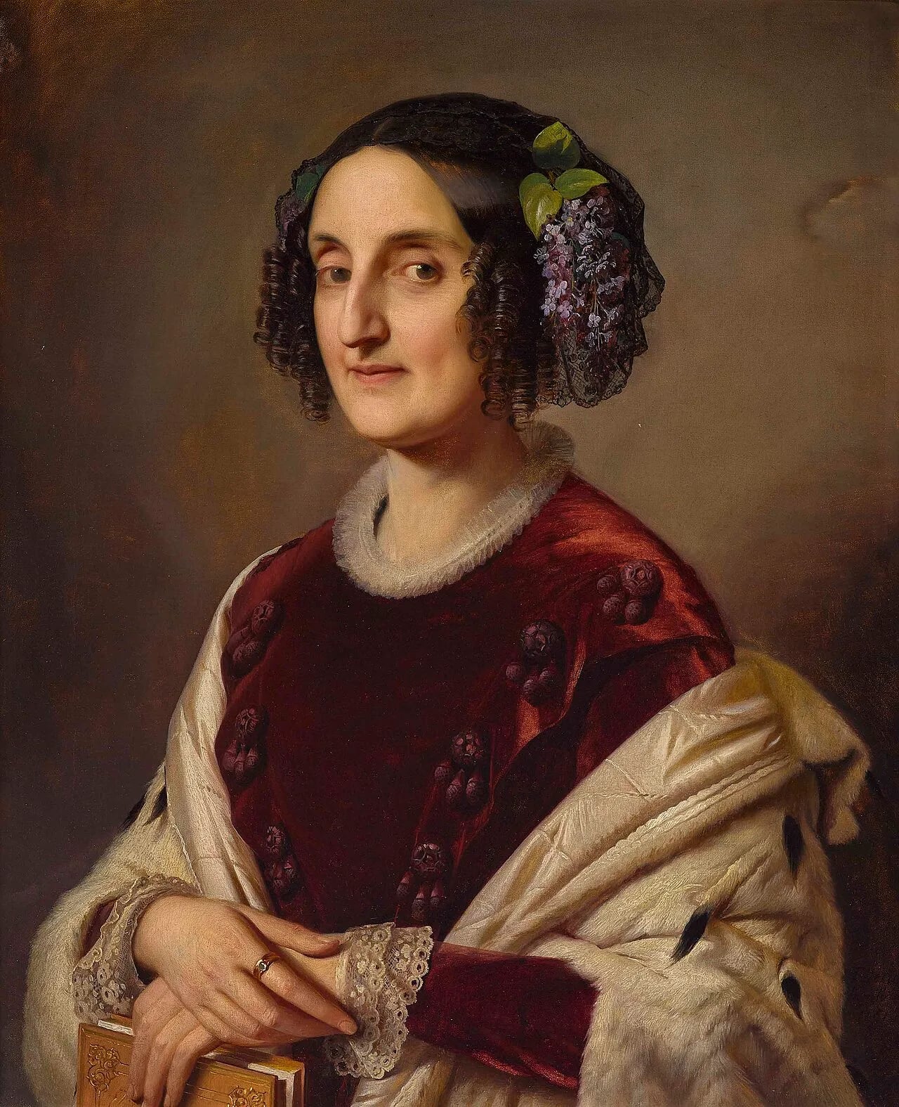 Porträt von Maria von Sachsen (1796–1865) – Gedenkseite