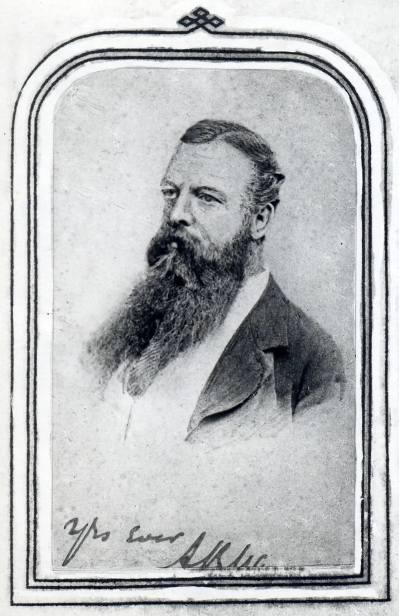Porträt von Arthur Beavor Wynne (1835–1906) – Gedenkseite