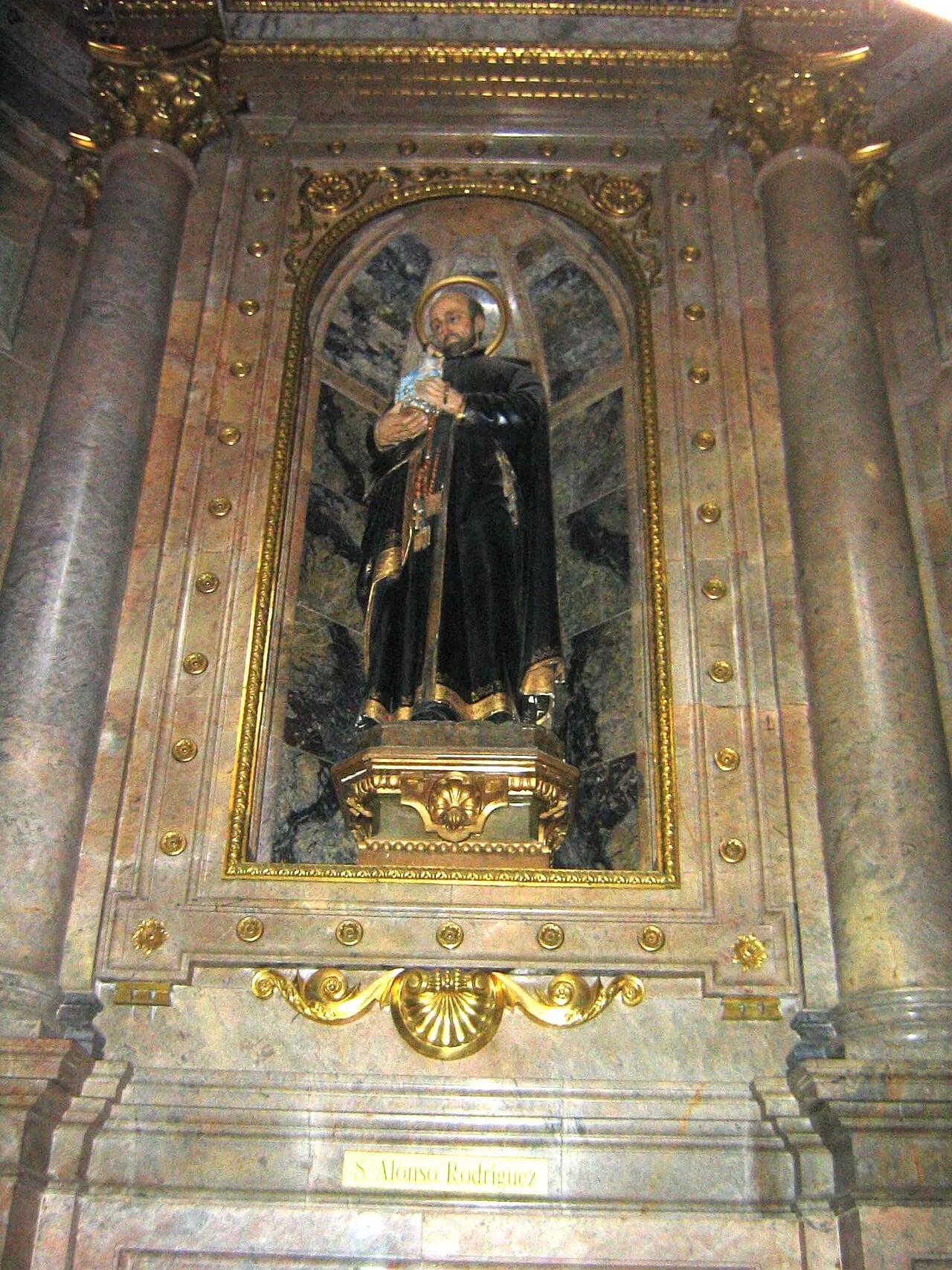 Porträt von Alfonso Rodríguez Olmedo (1599–1628) – Gedenkseite