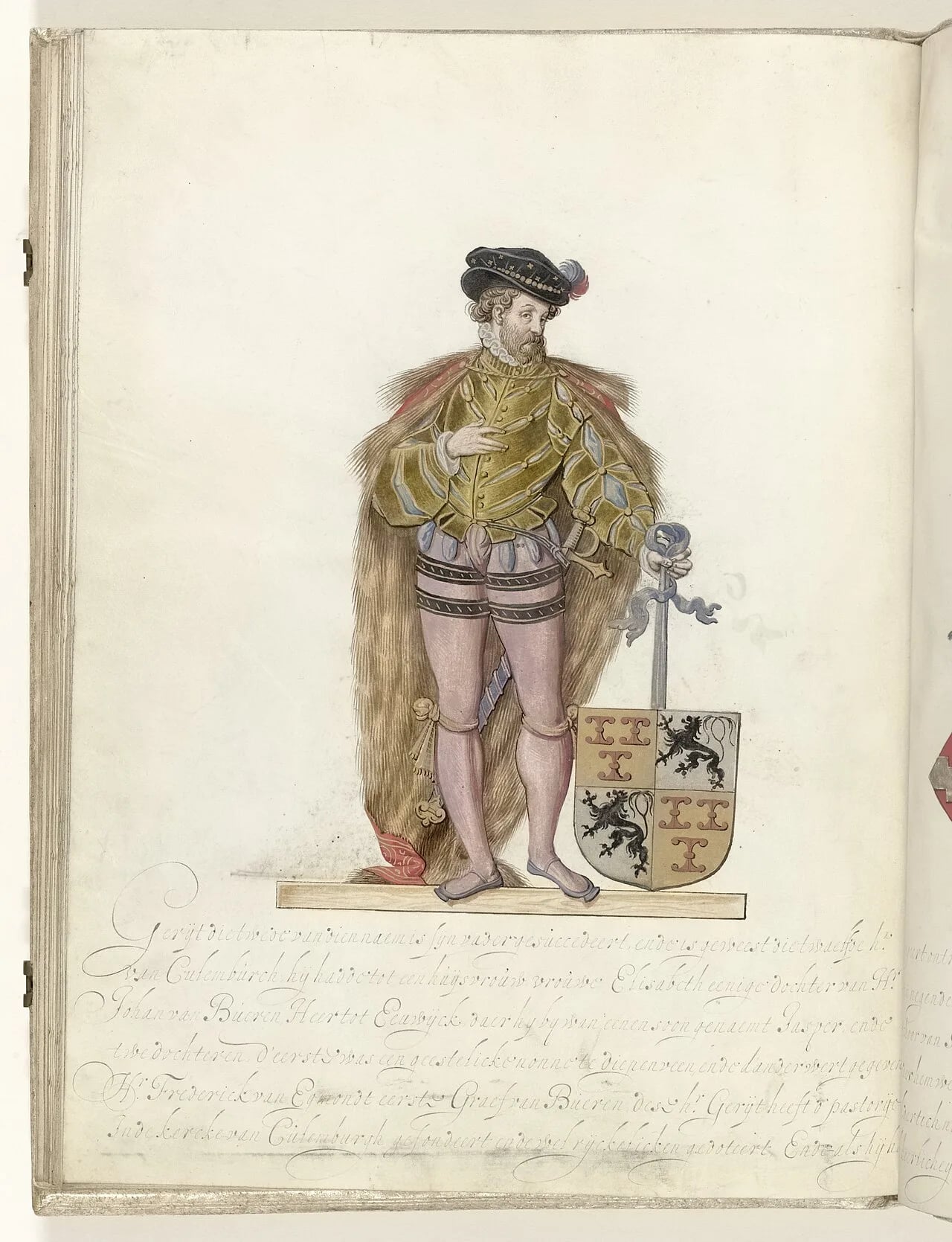 Portrait of Gerard II of Culemborg (1415–1480) – memorial page