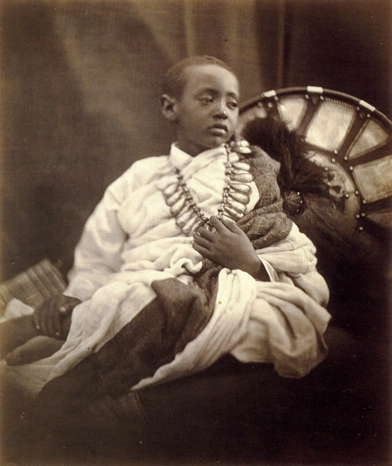 Porträt von Prince Alemayehu (1861–1879) – Gedenkseite