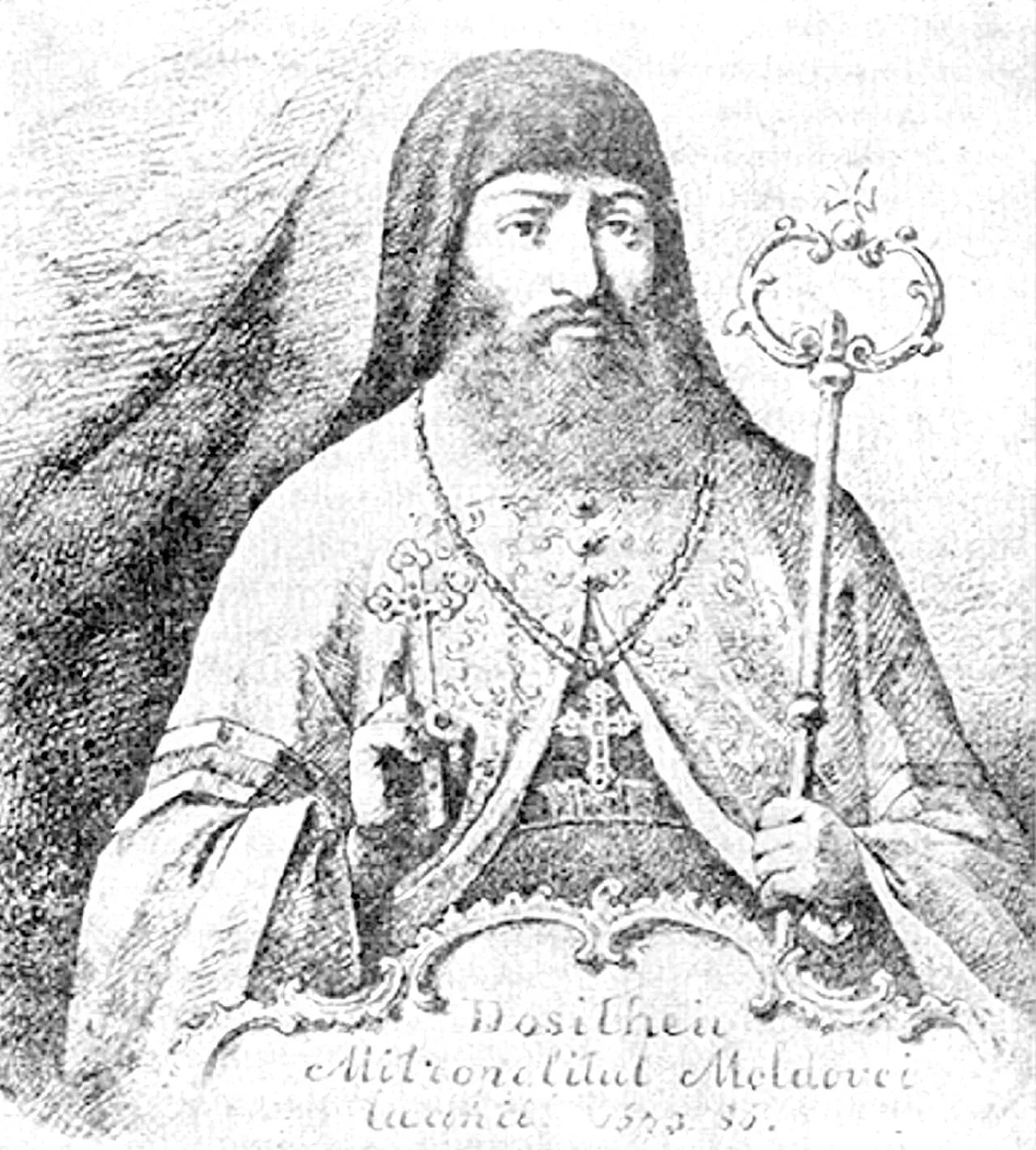 Portrait of Dosoftei (1624–1693) – memorial page