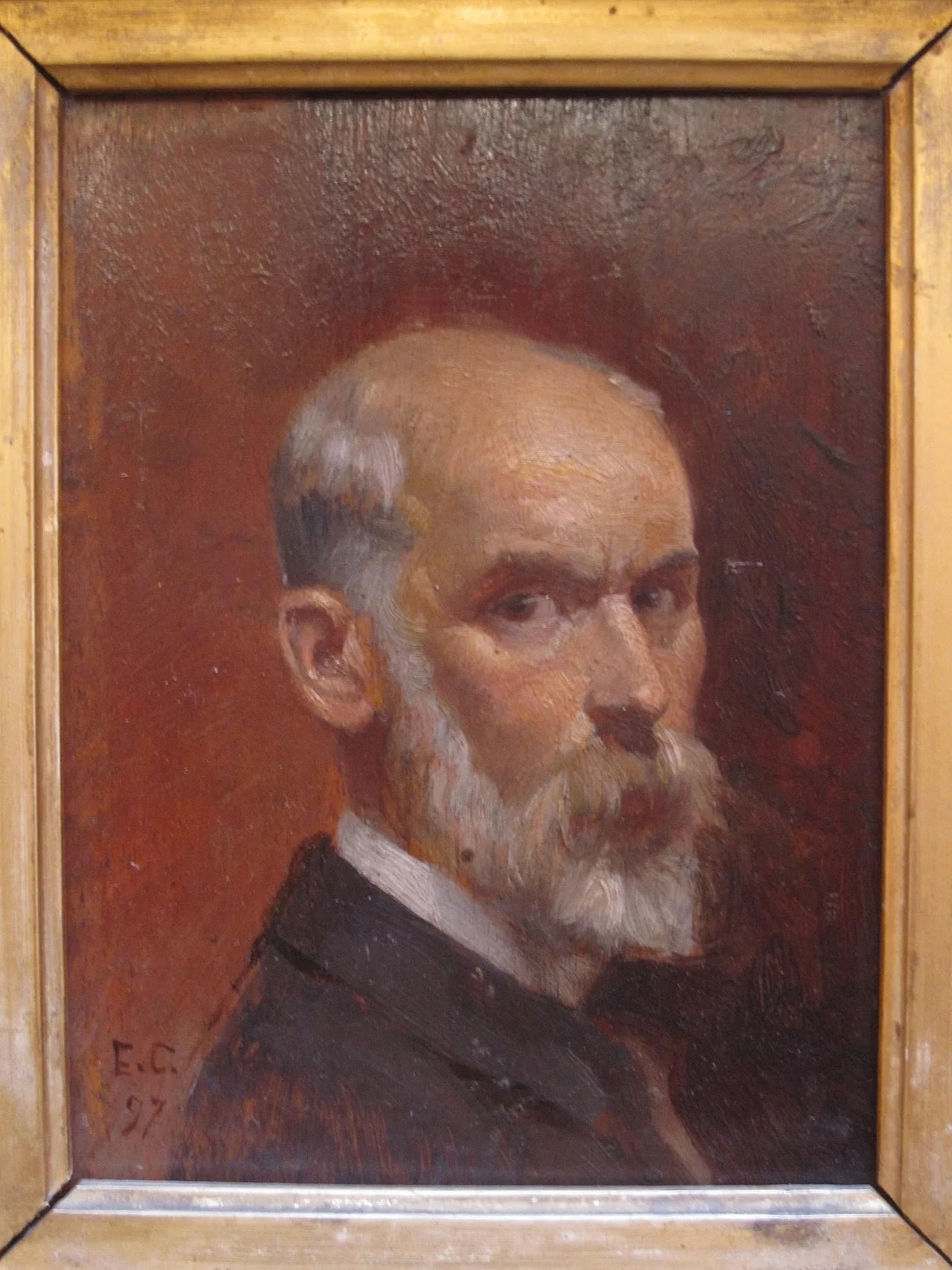 Porträt von Edouard Castres (1838–1902) – Gedenkseite