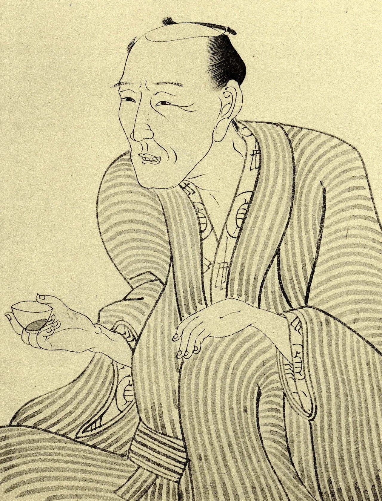 Portrait of Jippensha Ikku (1765–1831) – memorial page