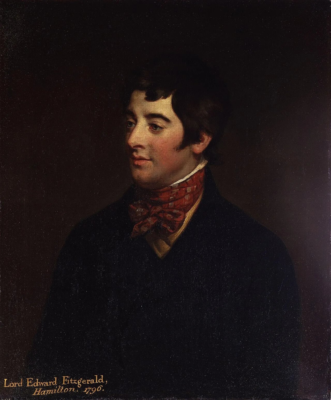 Porträt von Lord Edward FitzGerald (1763–1798) – Gedenkseite
