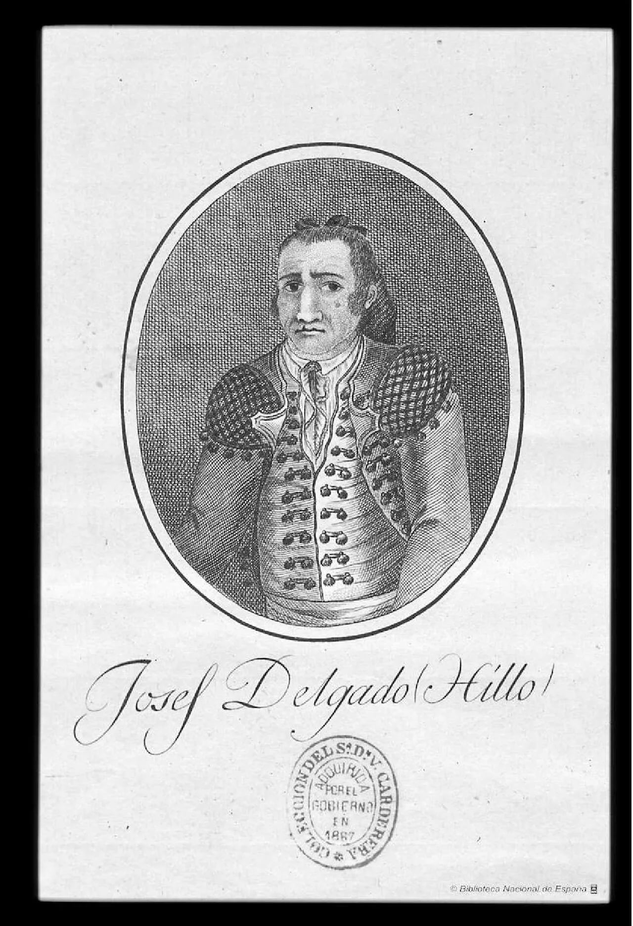 Portrait of José Delgado Guerra (1754–1801) – memorial page