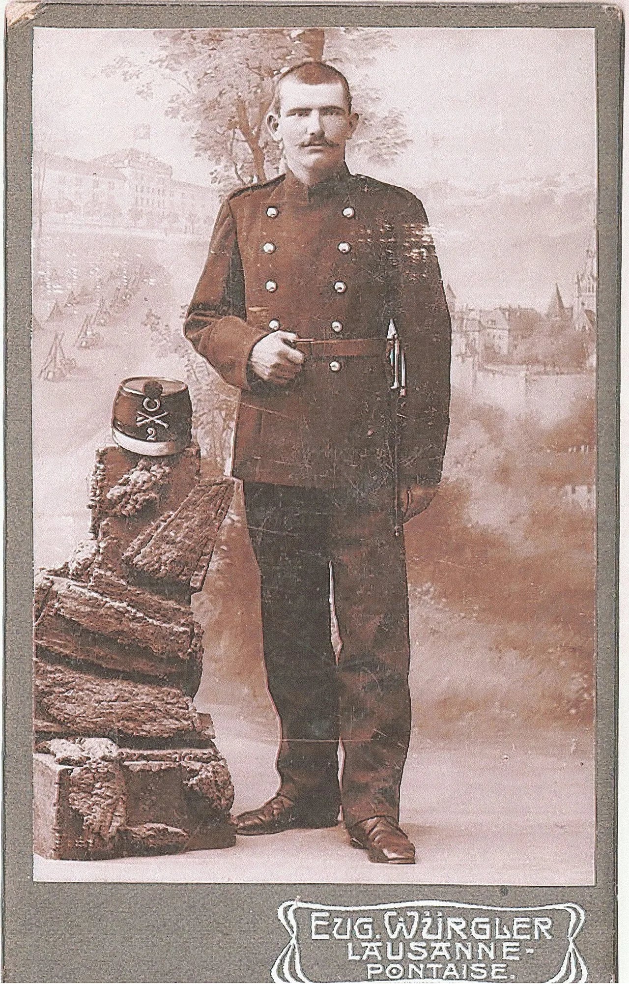 Porträt von John Baudraz (1891–1968) – Gedenkseite