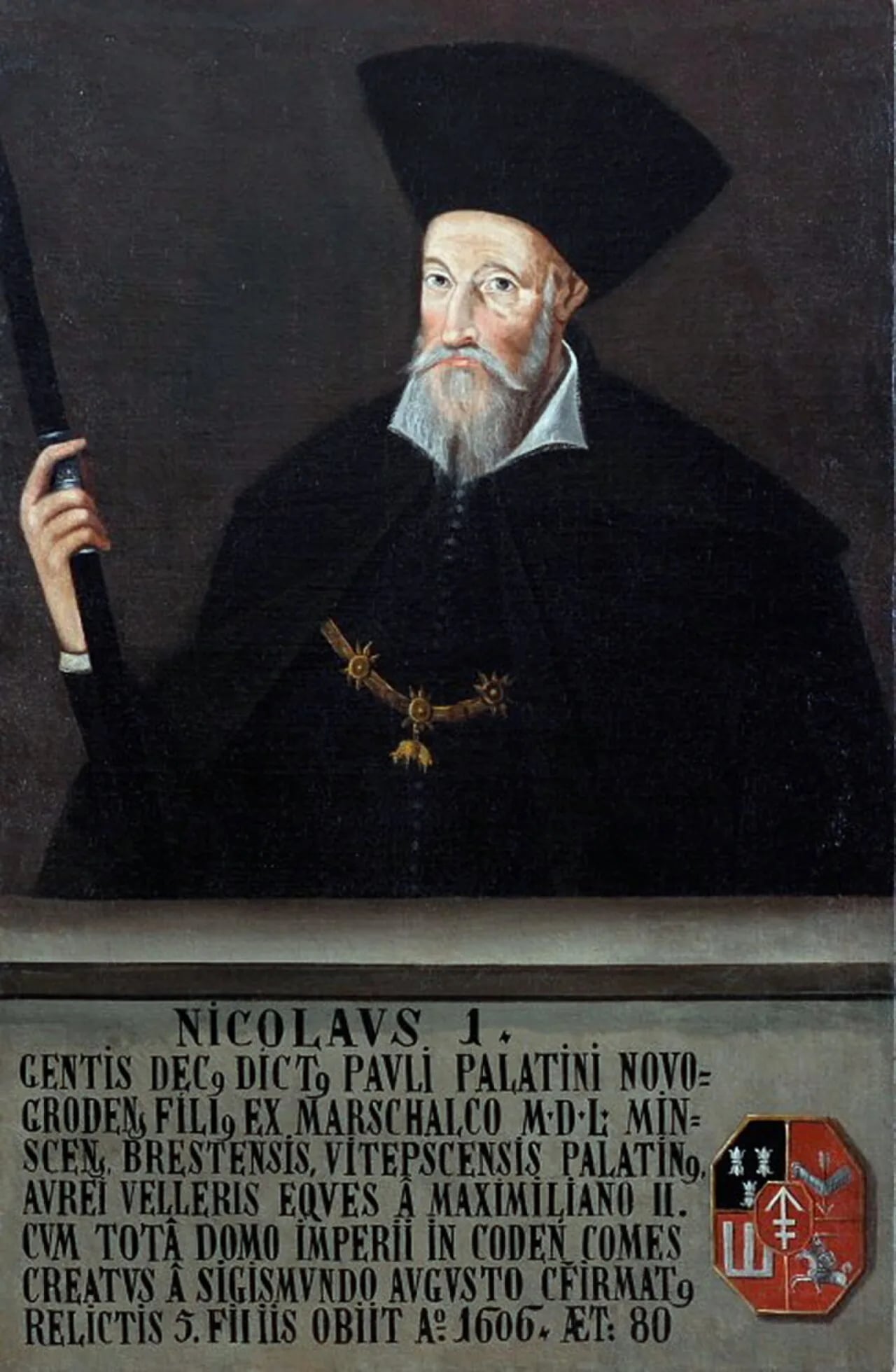 Portrait of Mikołaj Sapieha (1545–1599) – memorial page