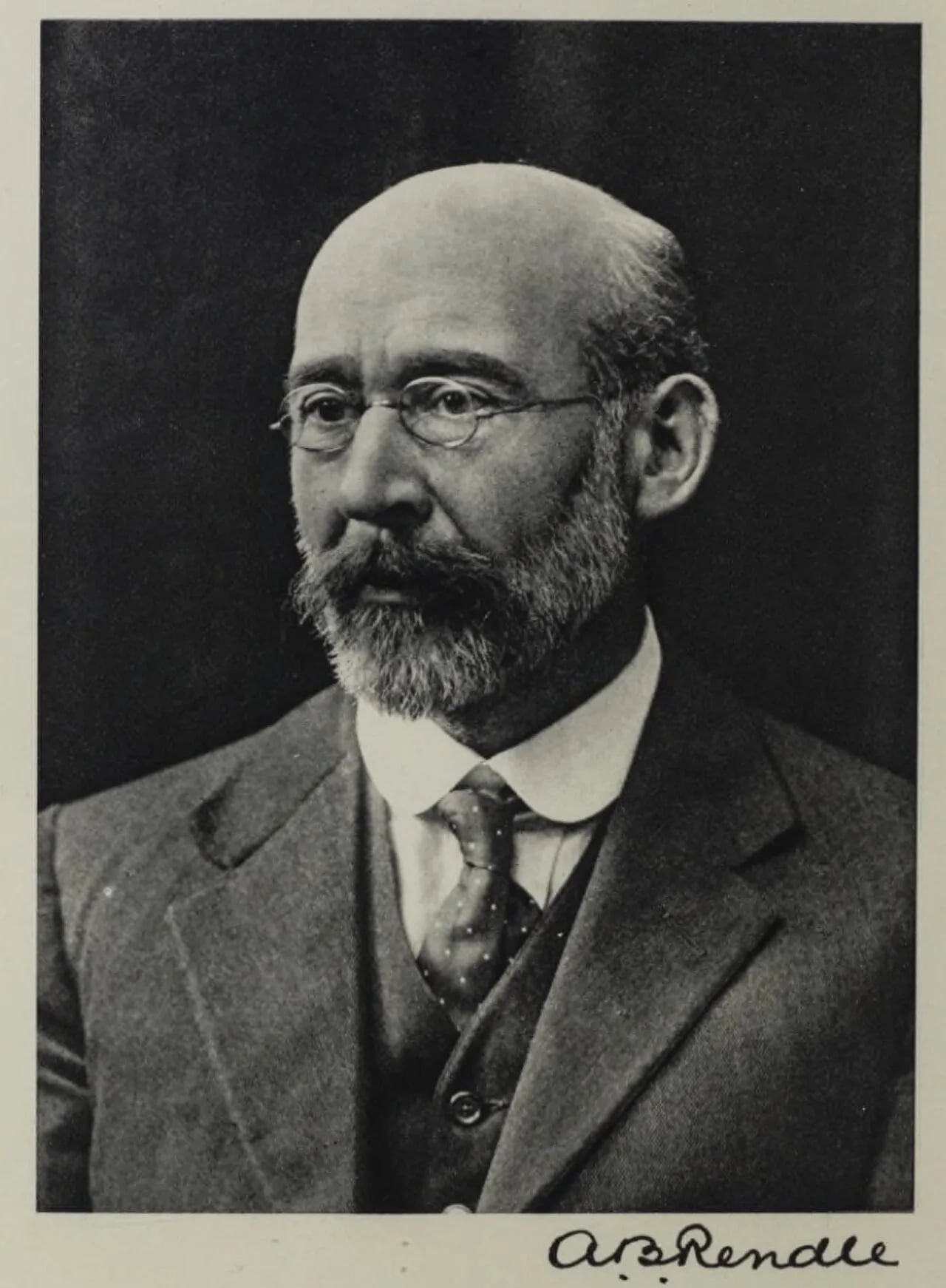 Portrait of Alfred Barton Rendle (1865–1938) – memorial page