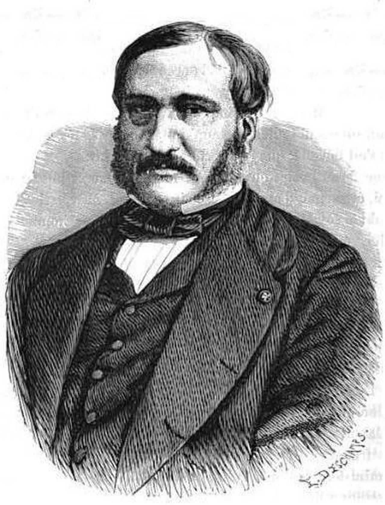 Portrait of Adolphe de Forcade La Roquette (1820–1874) – memorial page
